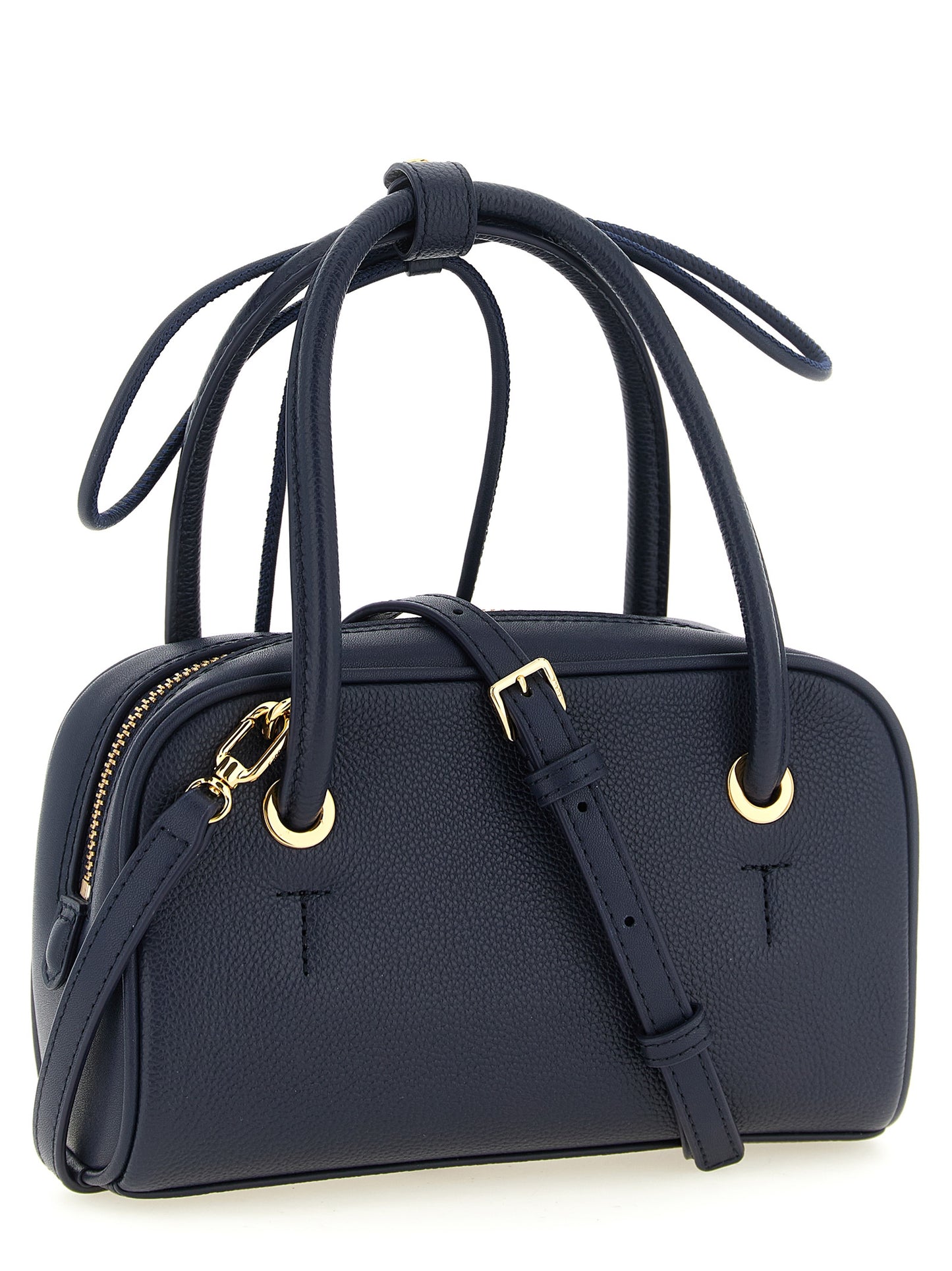 Blue Calfskin Handbag
