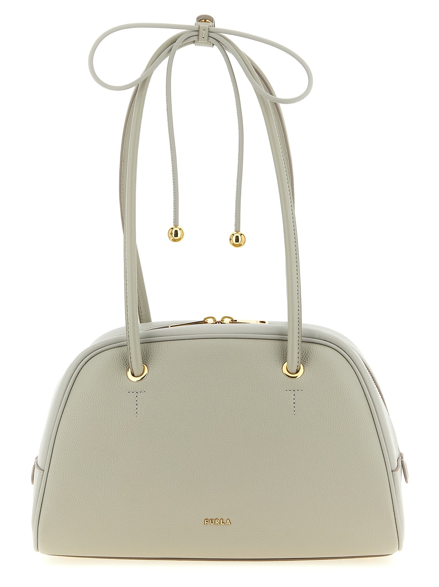 Gray Calfskin Handbag