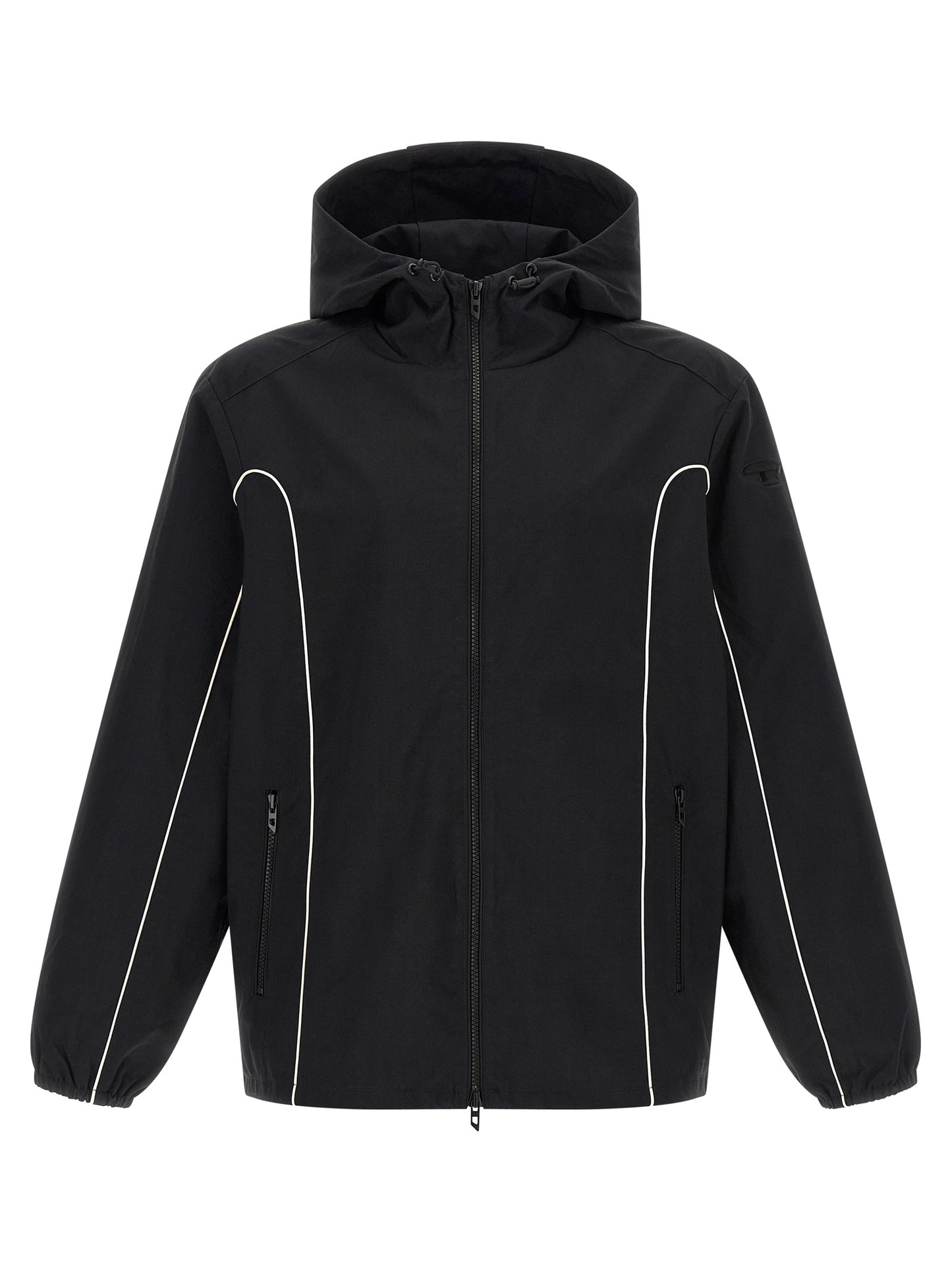 Black Polyamide Shell Jacket