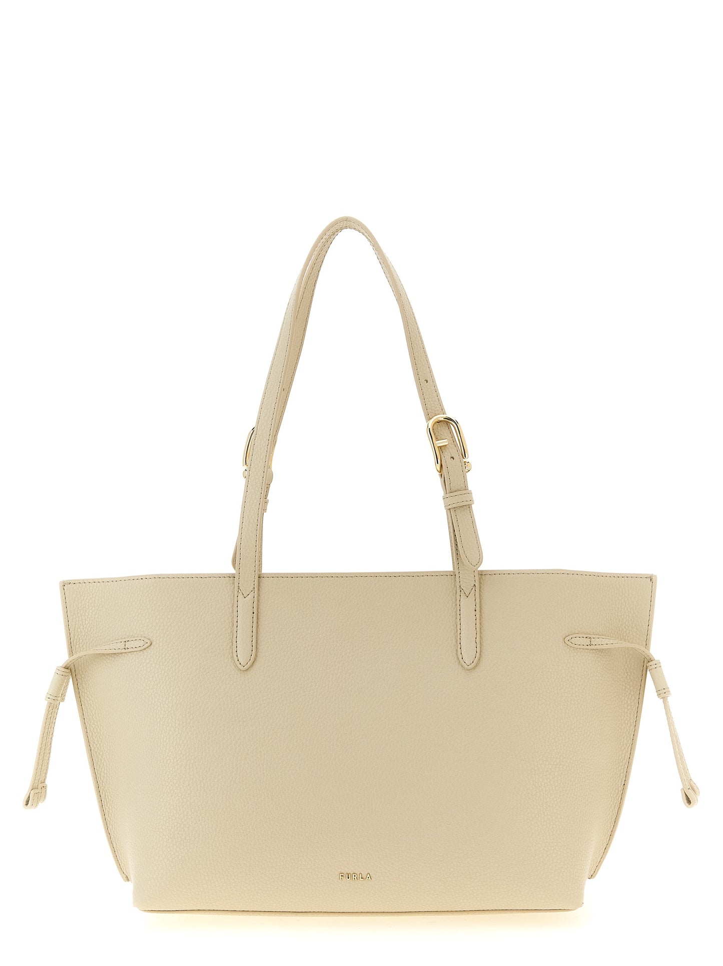White Calfskin Tote Bag