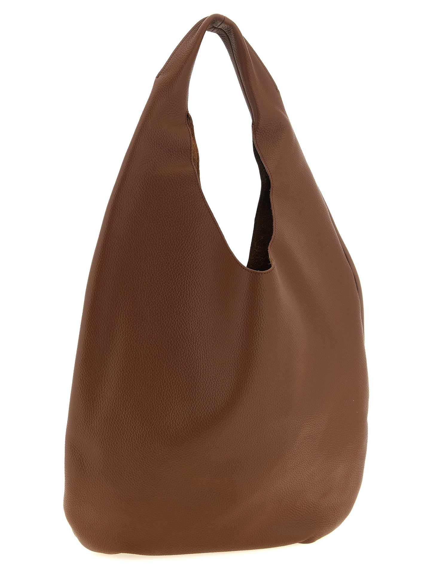 Brown Cowhide Shoulder Bag