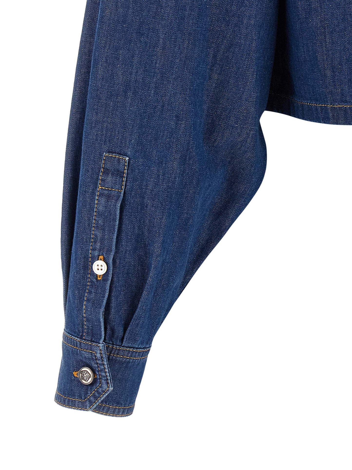 Blue Cotton Blouse
