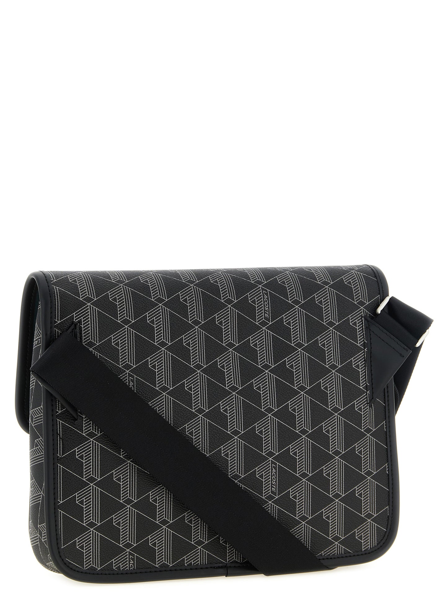 Black Pvc Crossbody Bag