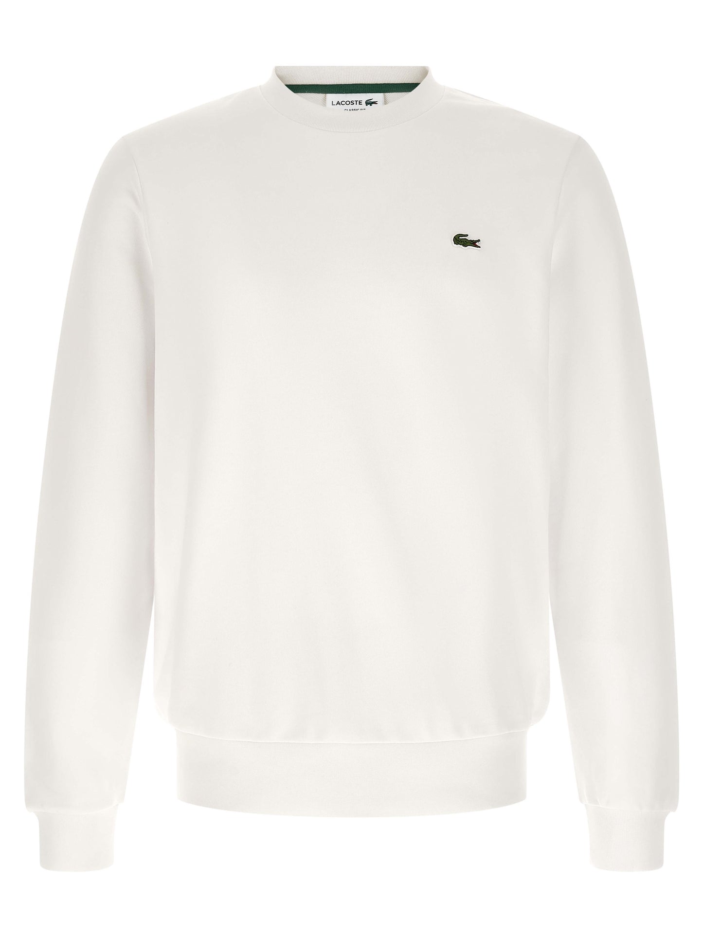 White Cotton Sweatshirt