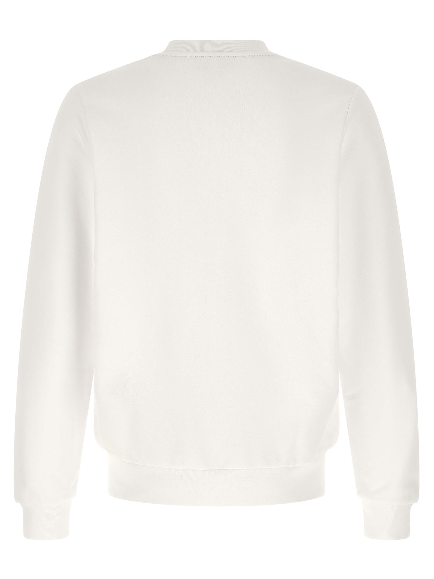 White Cotton Sweatshirt