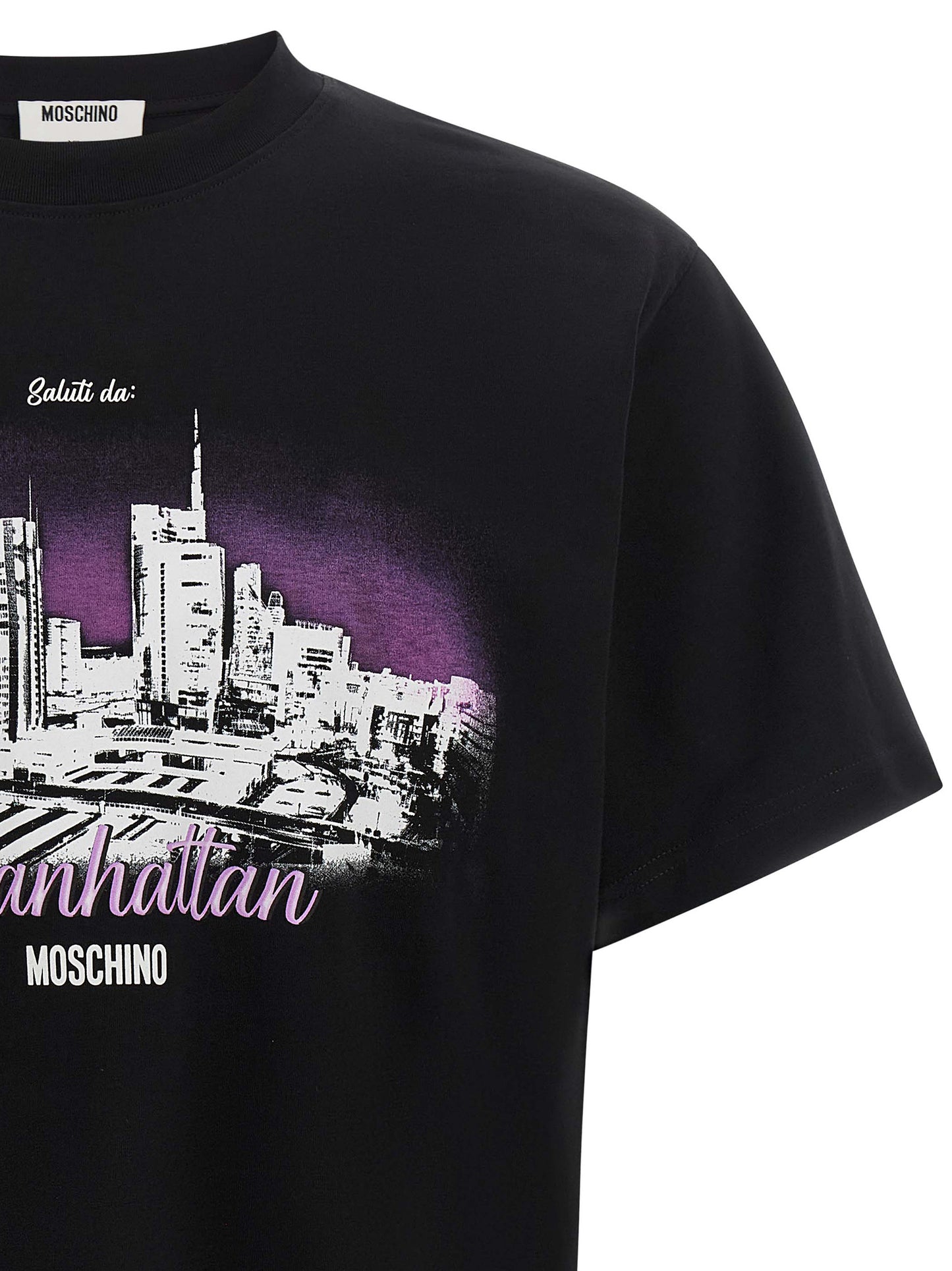 Black Cotton T-Shirt