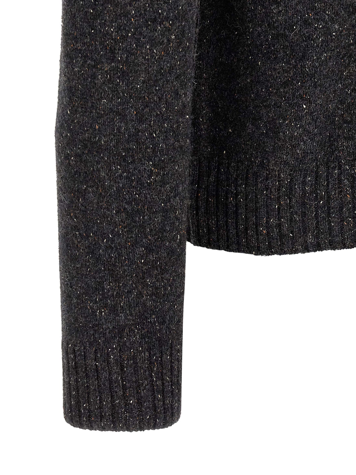 Gray Wool Cardigan