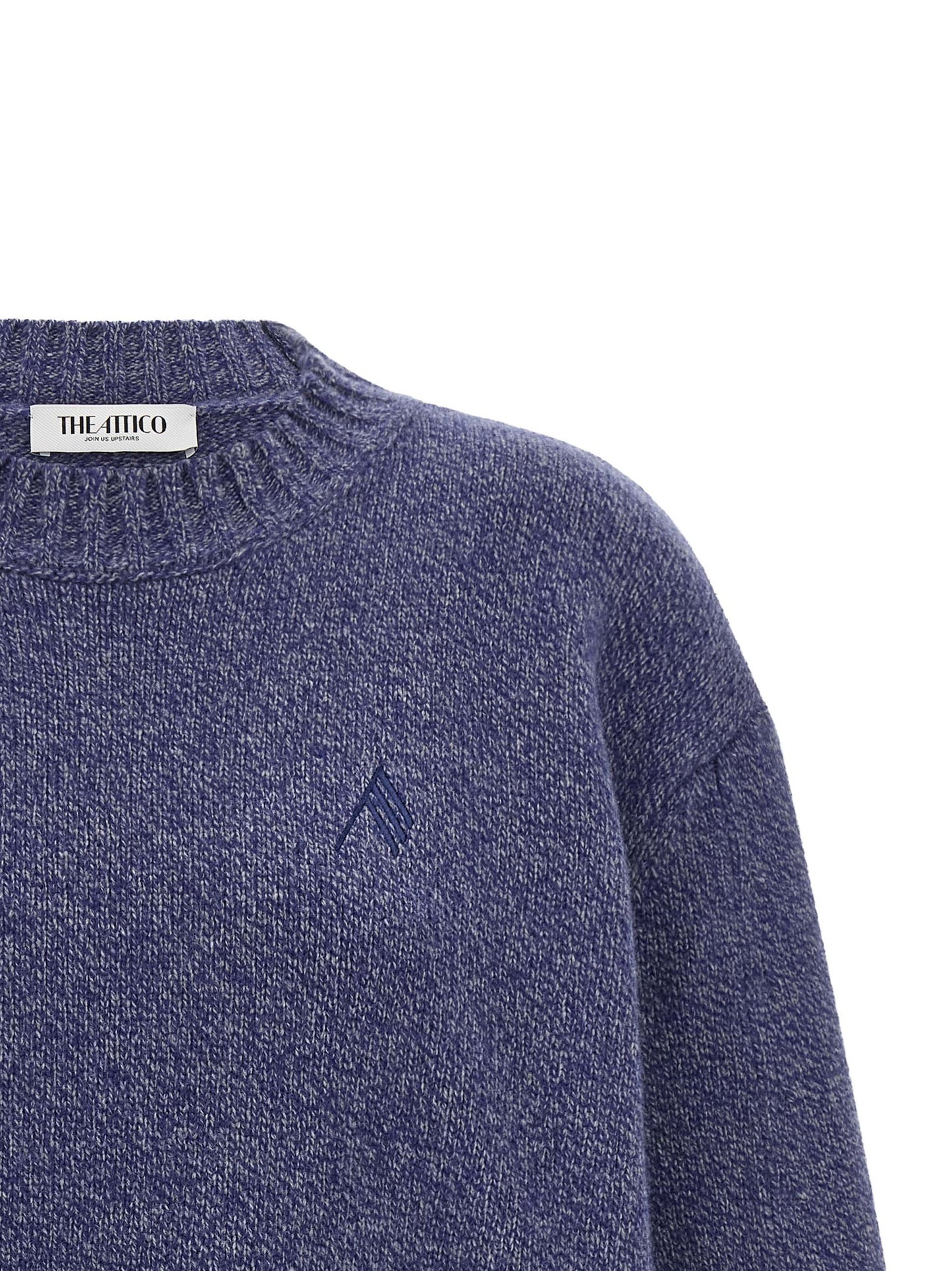 Blue Virgin Wool Cardigan