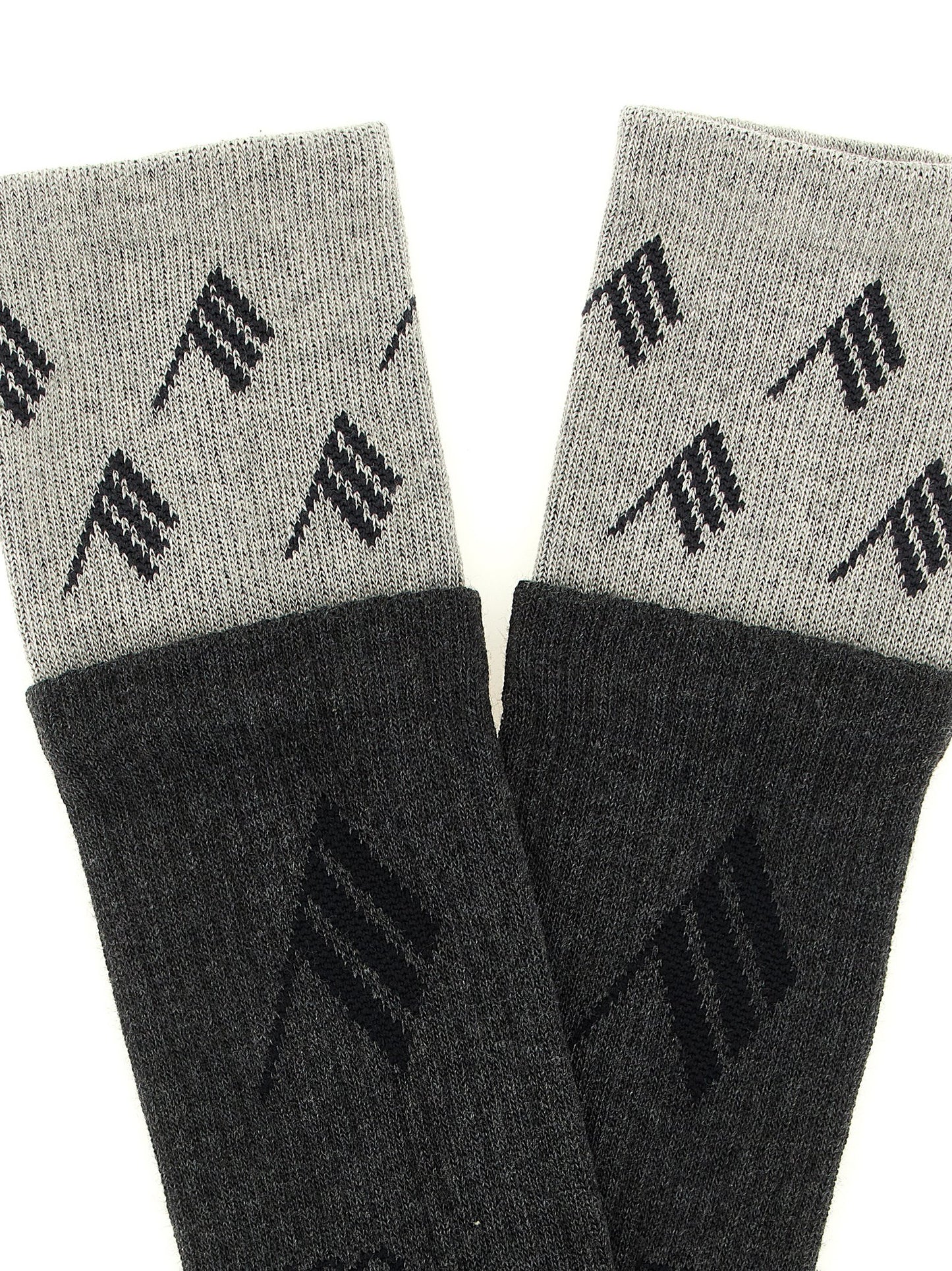 Gray Cotton Socks