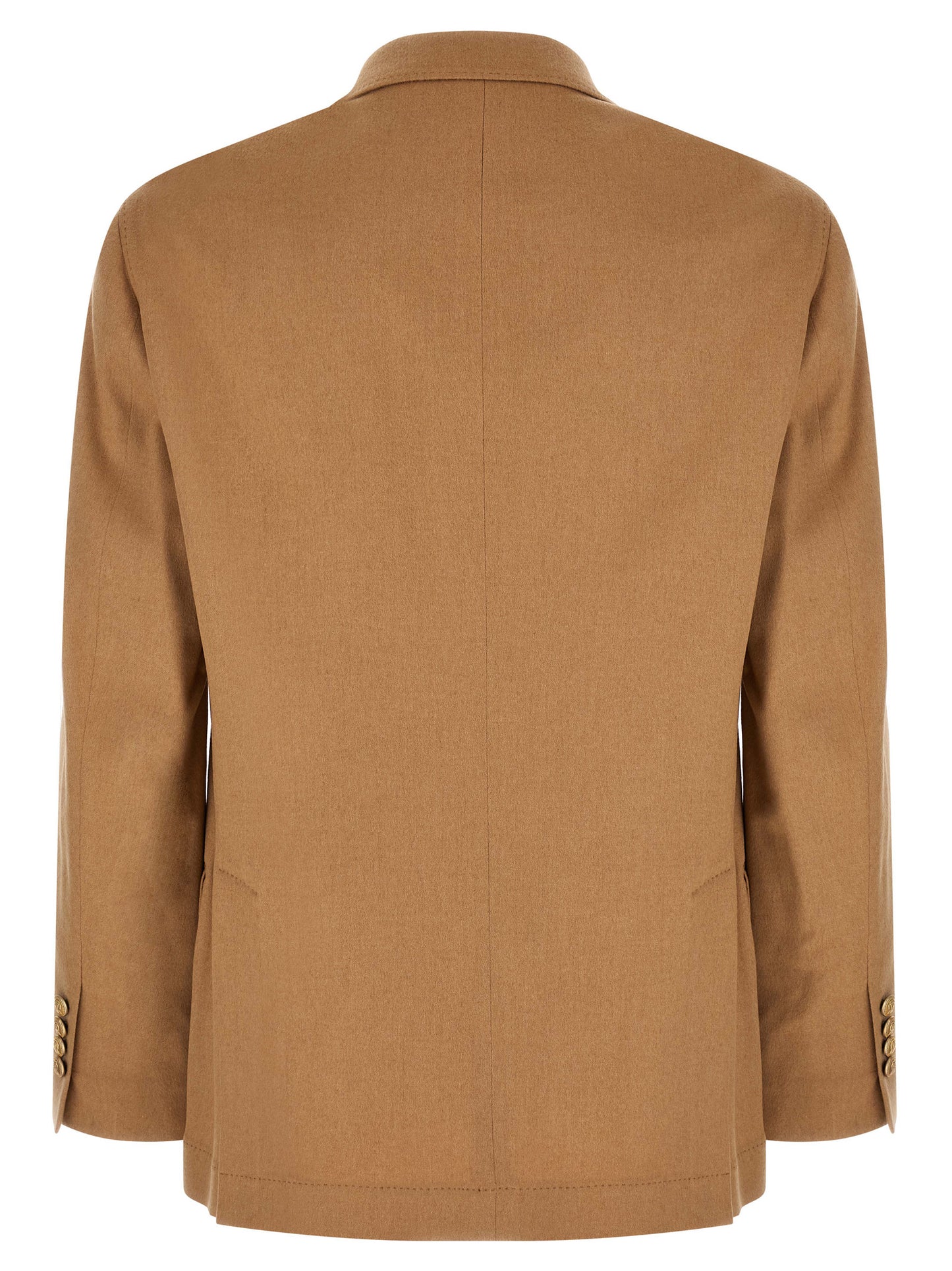 Beige Camel Hair Blazer