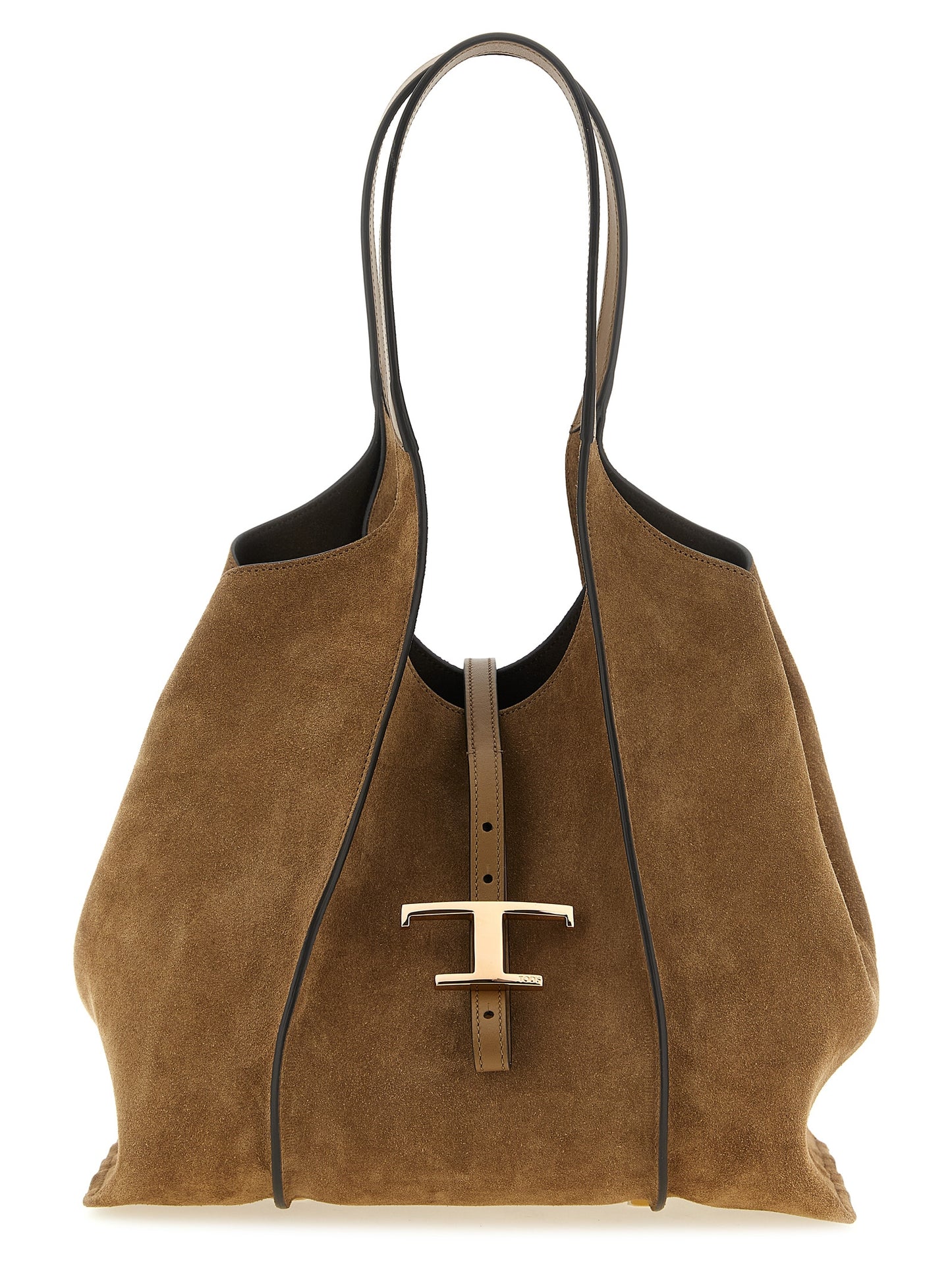 Brown Calfskin Tote Bag