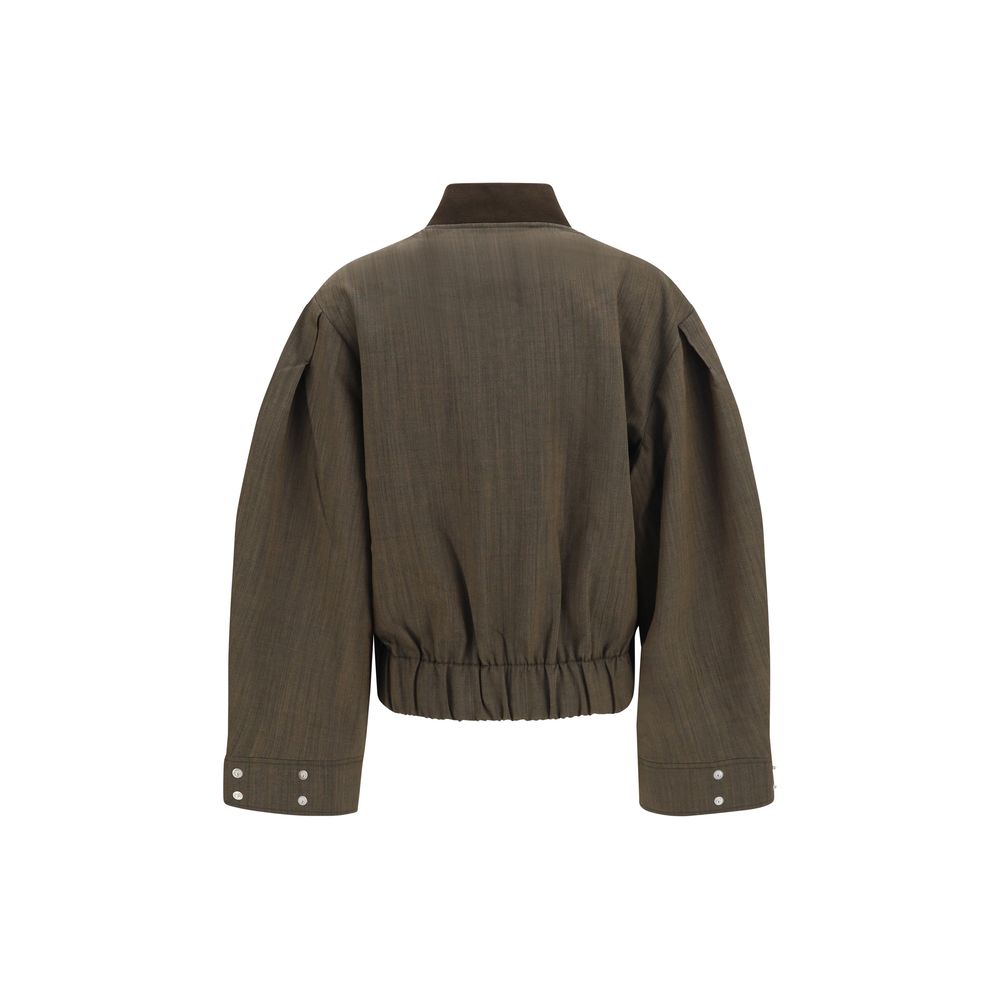 Bicolor Wool Oves Aries Bomber