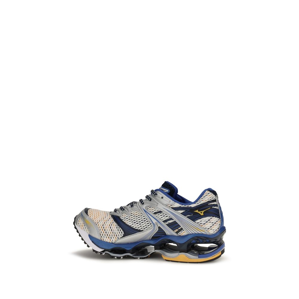 Multicolor Fabric Athletic Sneakers