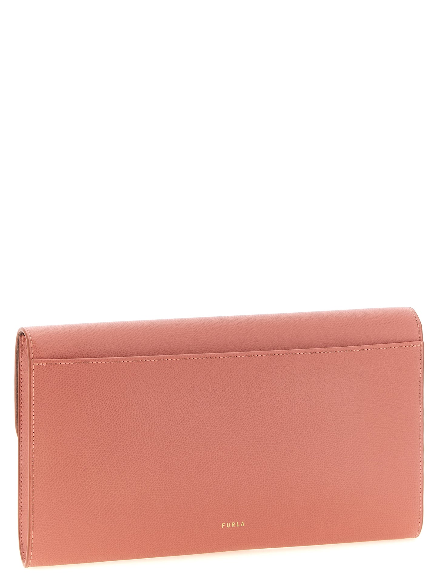 Multicolor Calfskin Clutch Bag