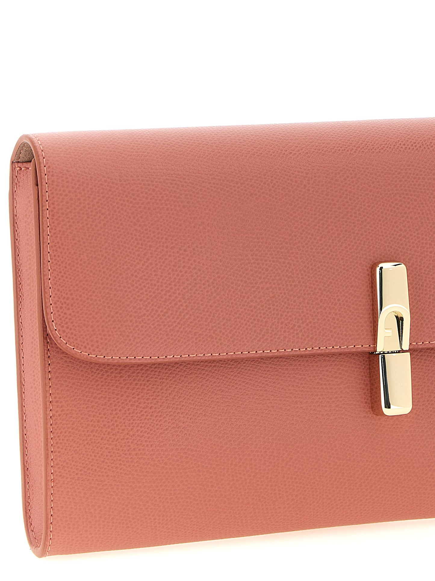 Multicolor Calfskin Clutch Bag