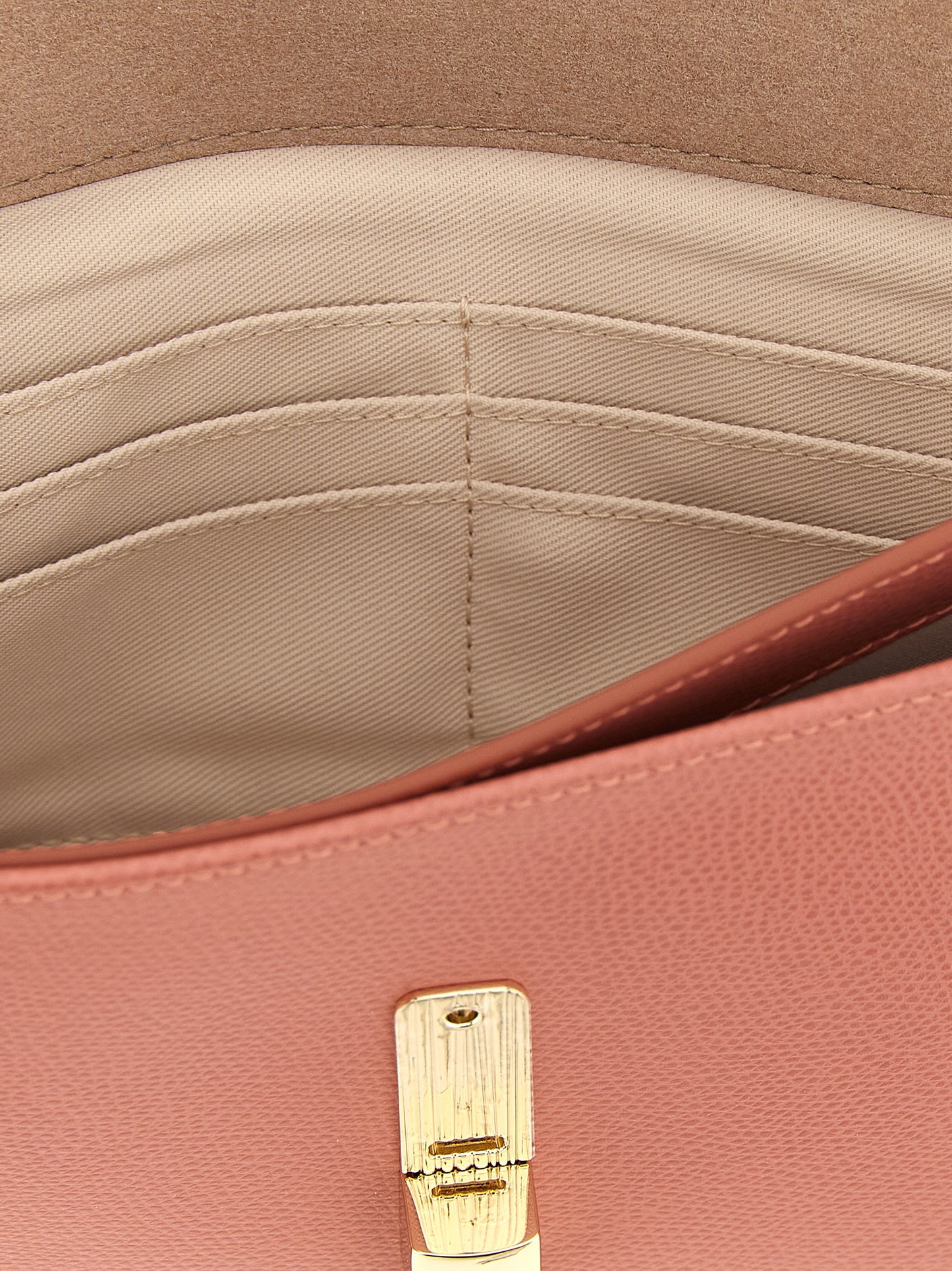 Multicolor Calfskin Clutch Bag