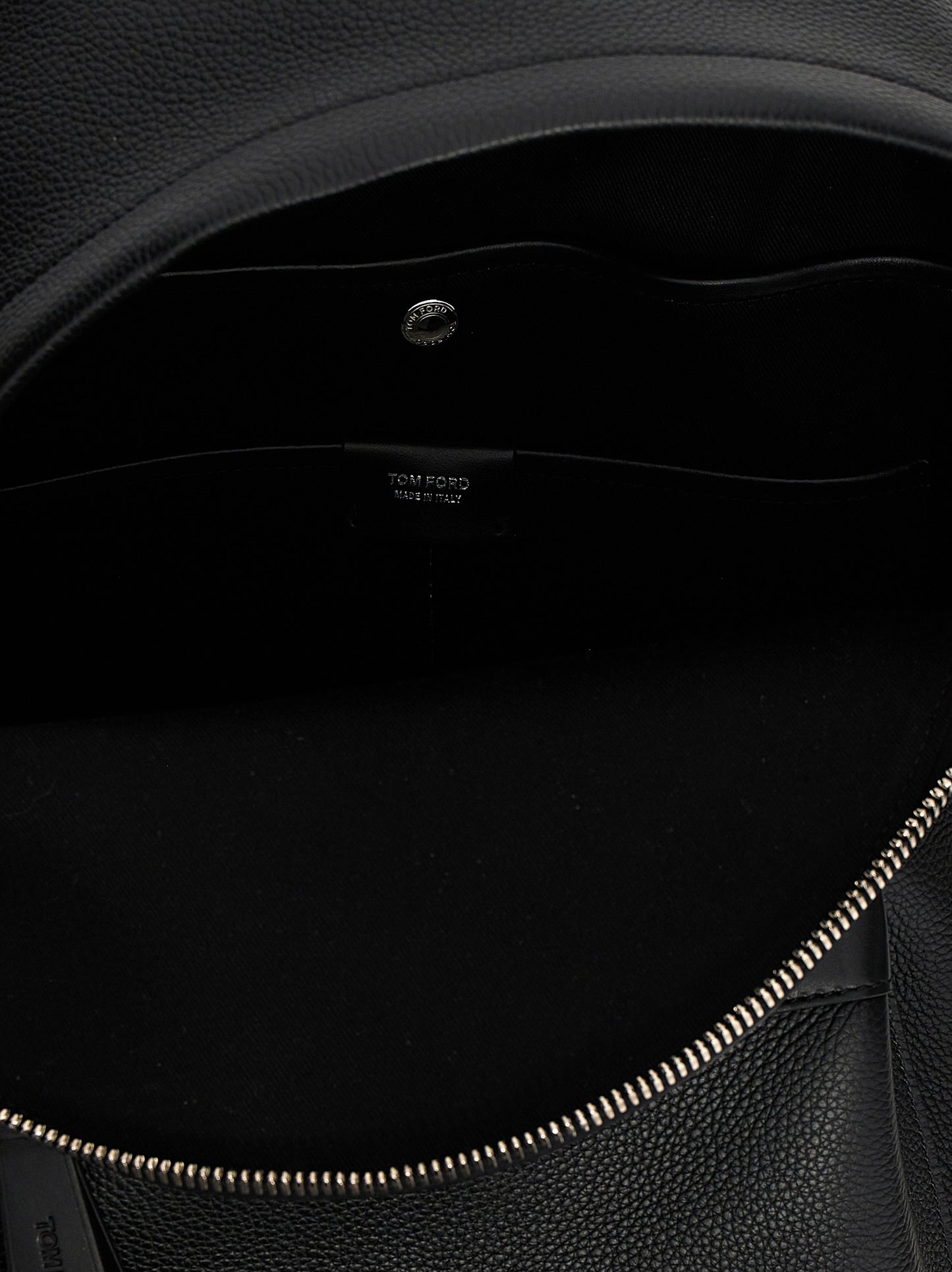Black Calfskin Backpack