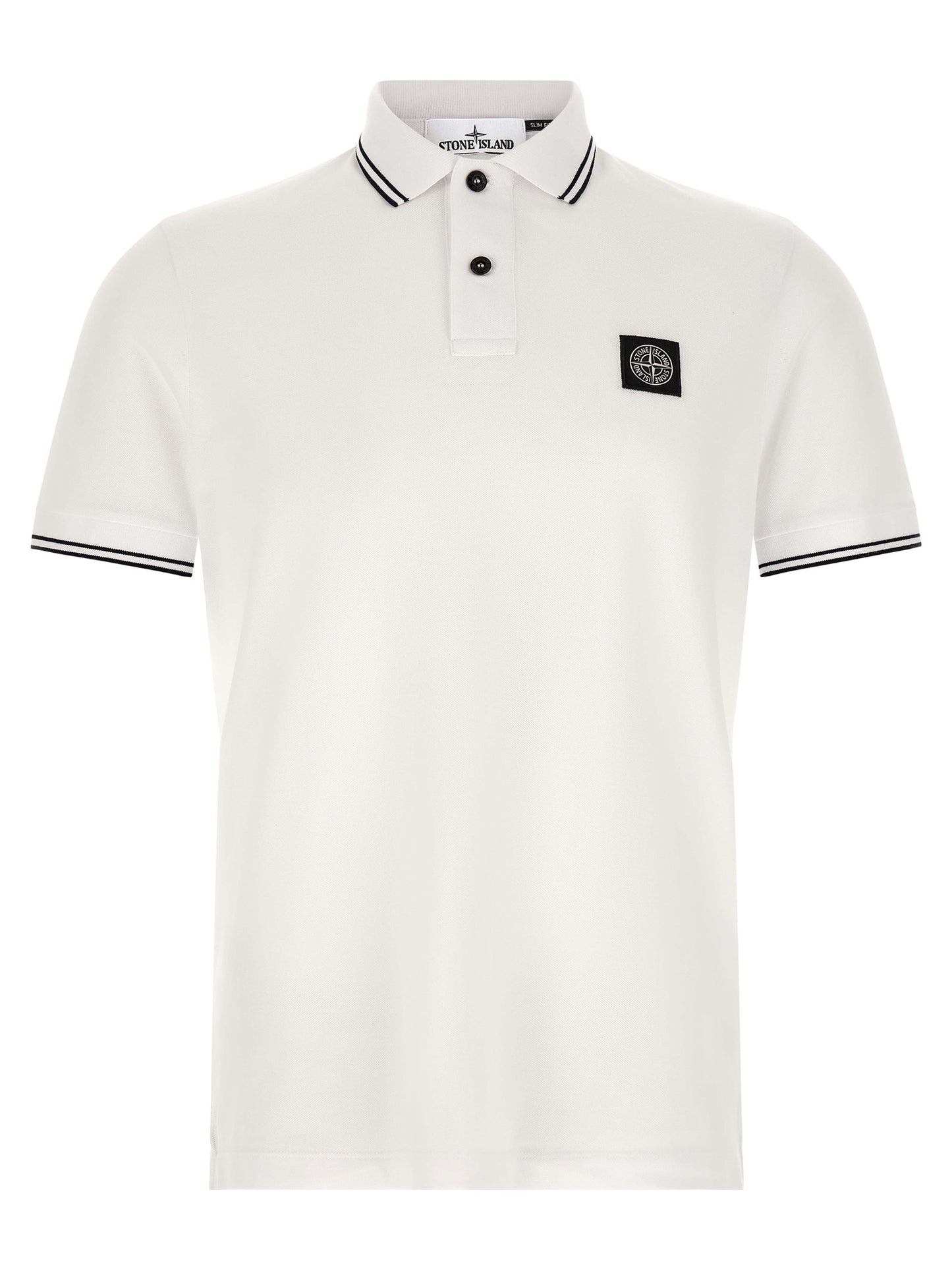 Bicolor Cotton Polo Shirt