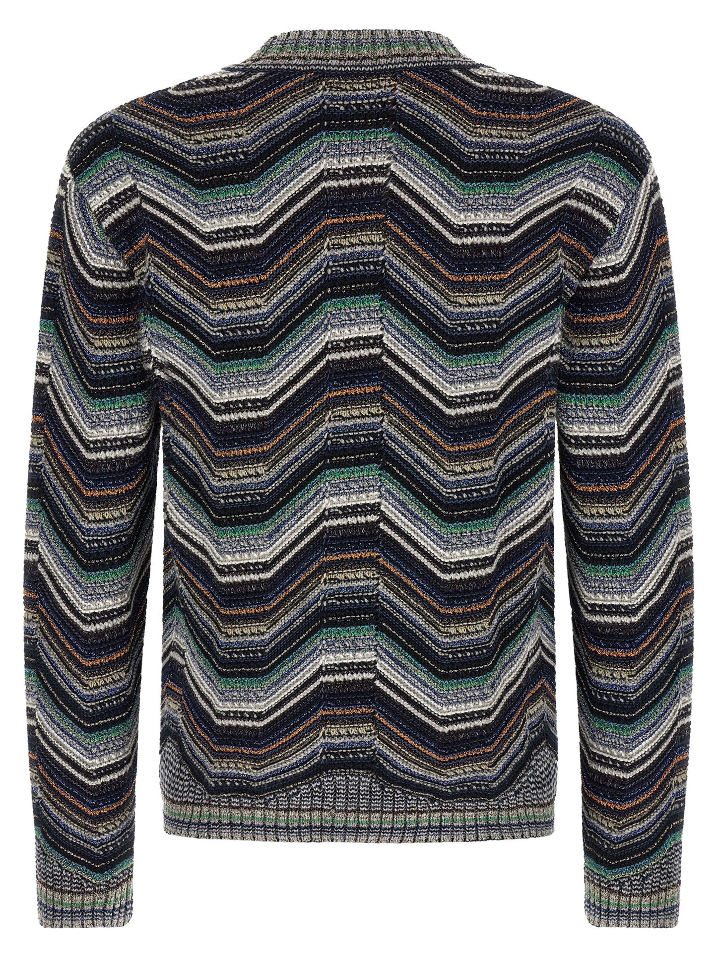 Multicolor Wool Cardigan