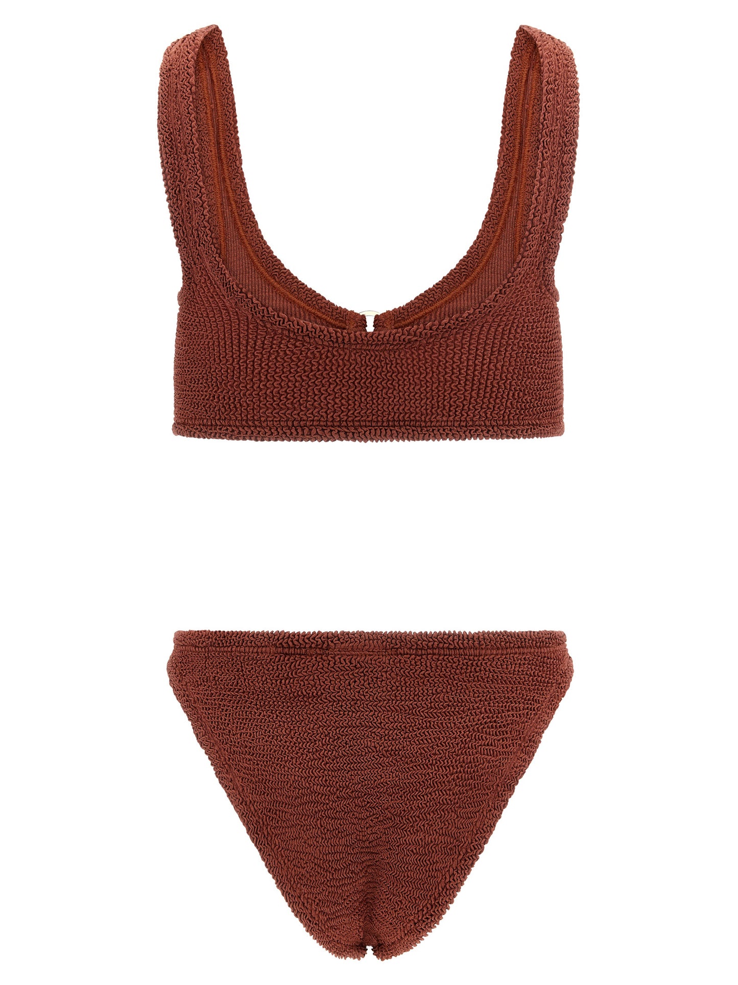 Brown Polyamide Bikini