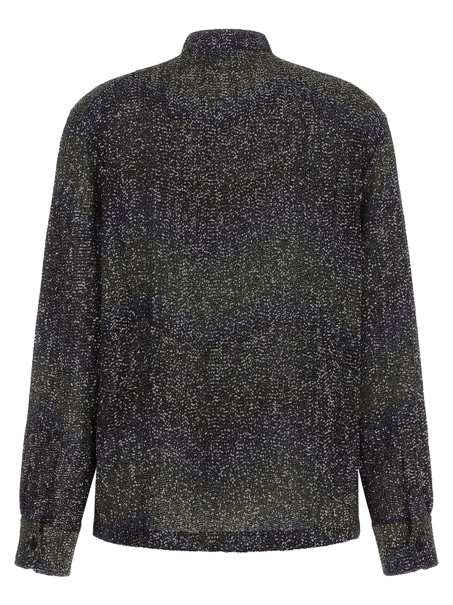 Multicolor Polyamide Cardigan