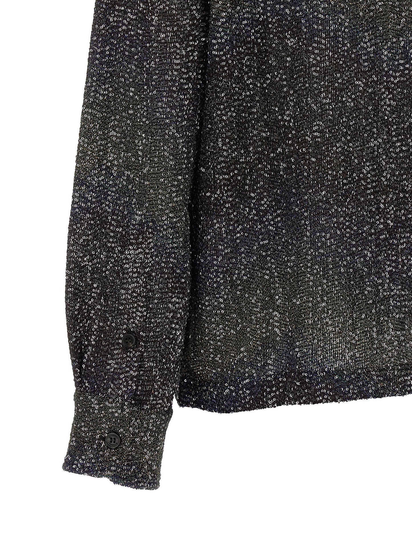 Multicolor Polyamide Cardigan
