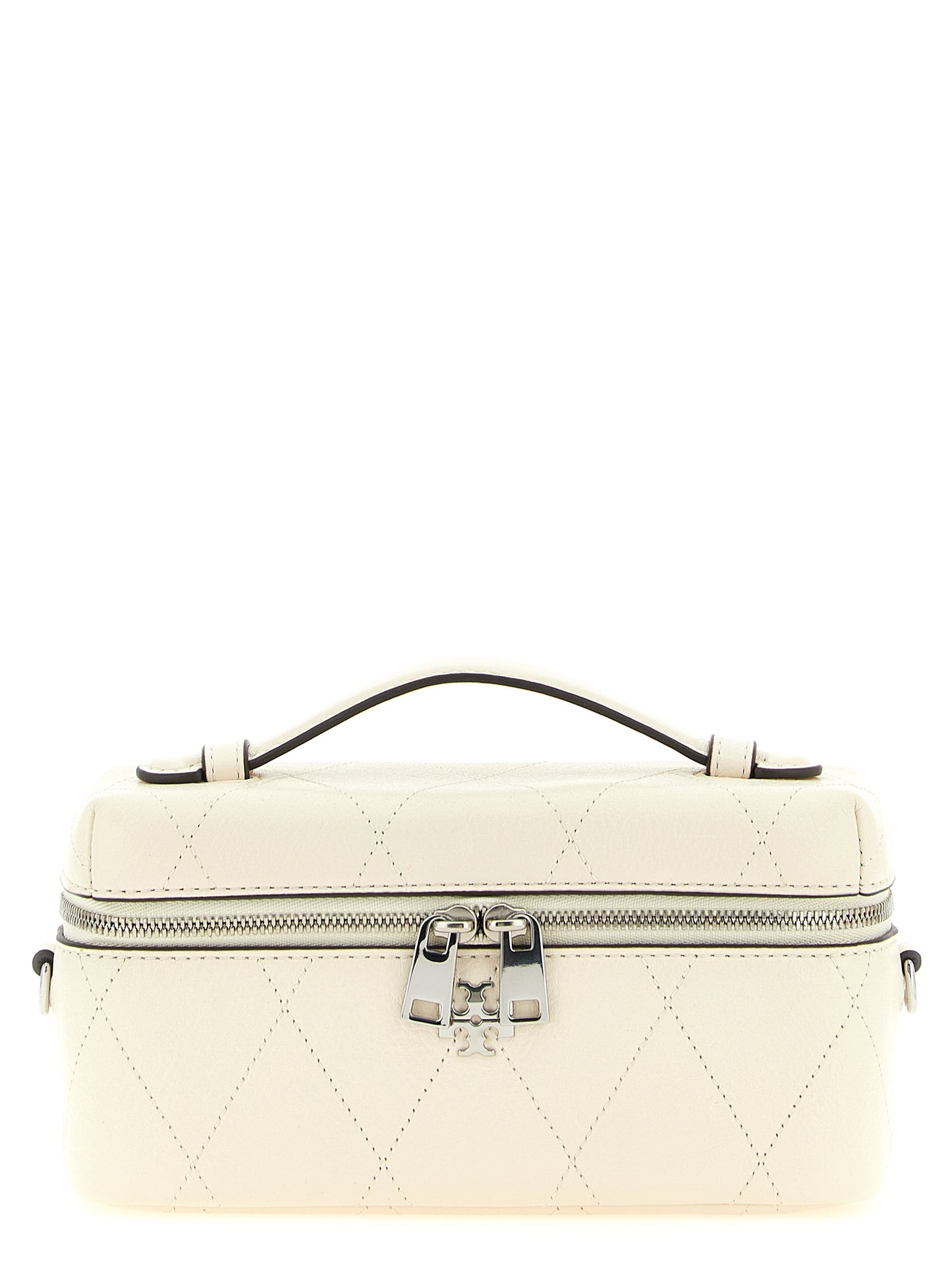 White Cowhide Crossbody Bag