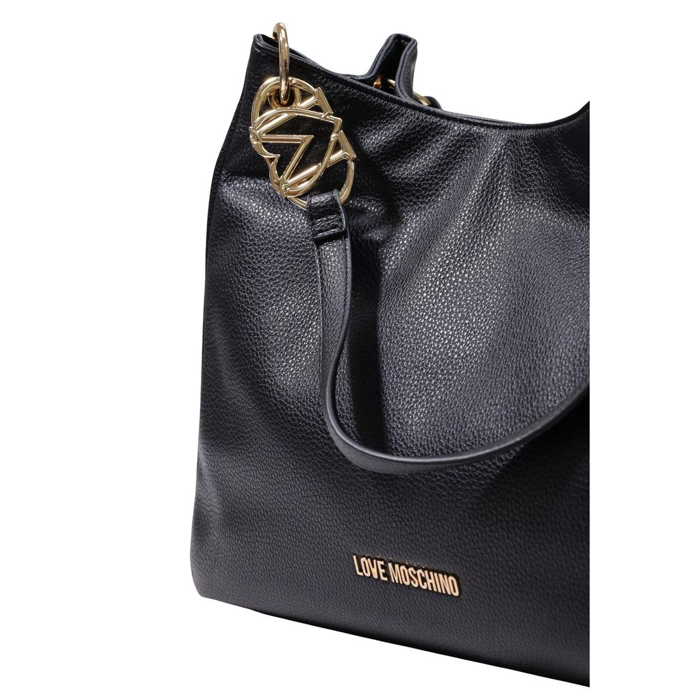 Black Polyethylene Handbag