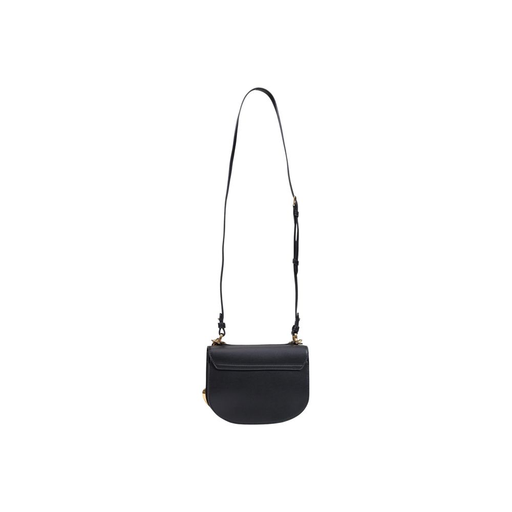 Black Polyester Handbag