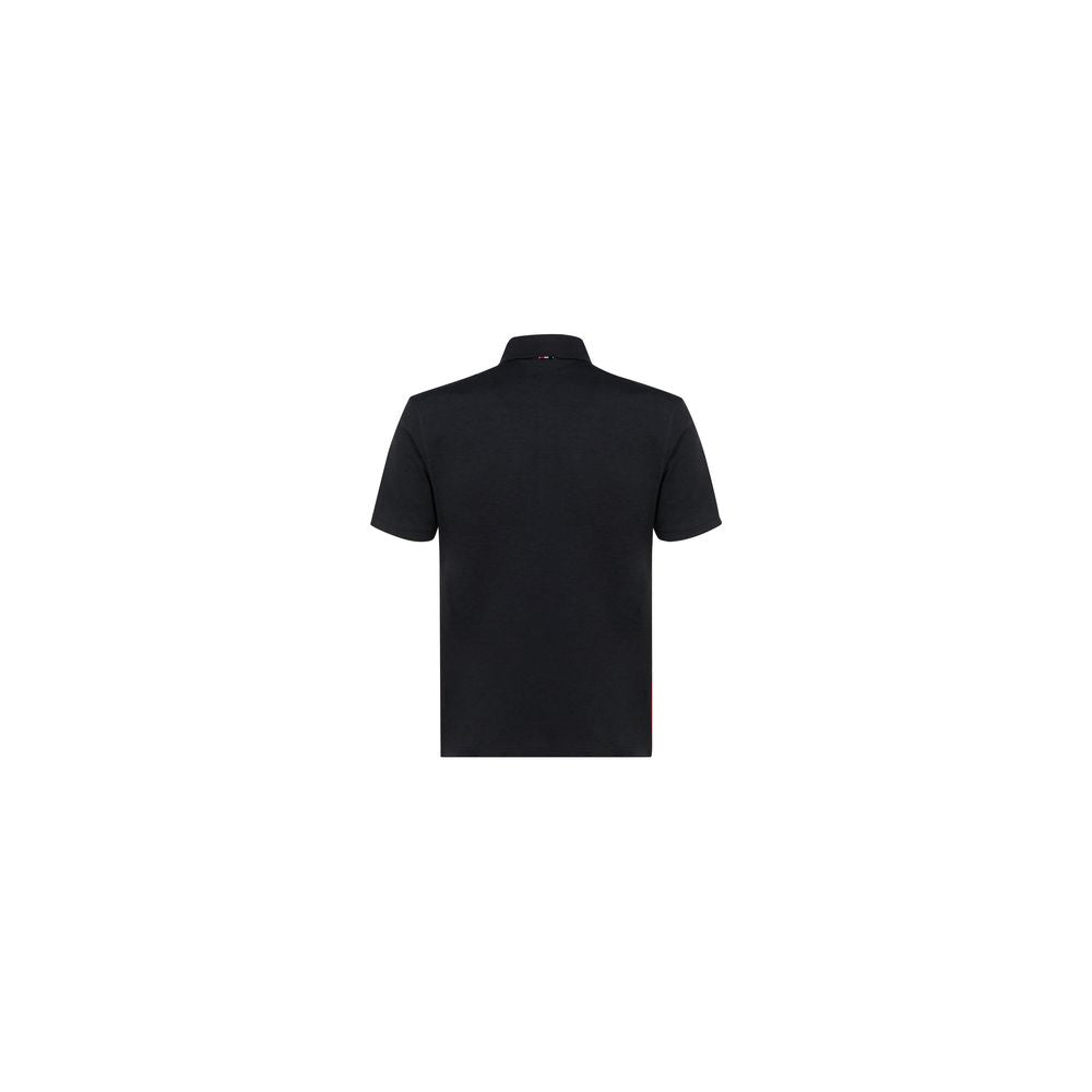 Gray Cotton Polo Shirt