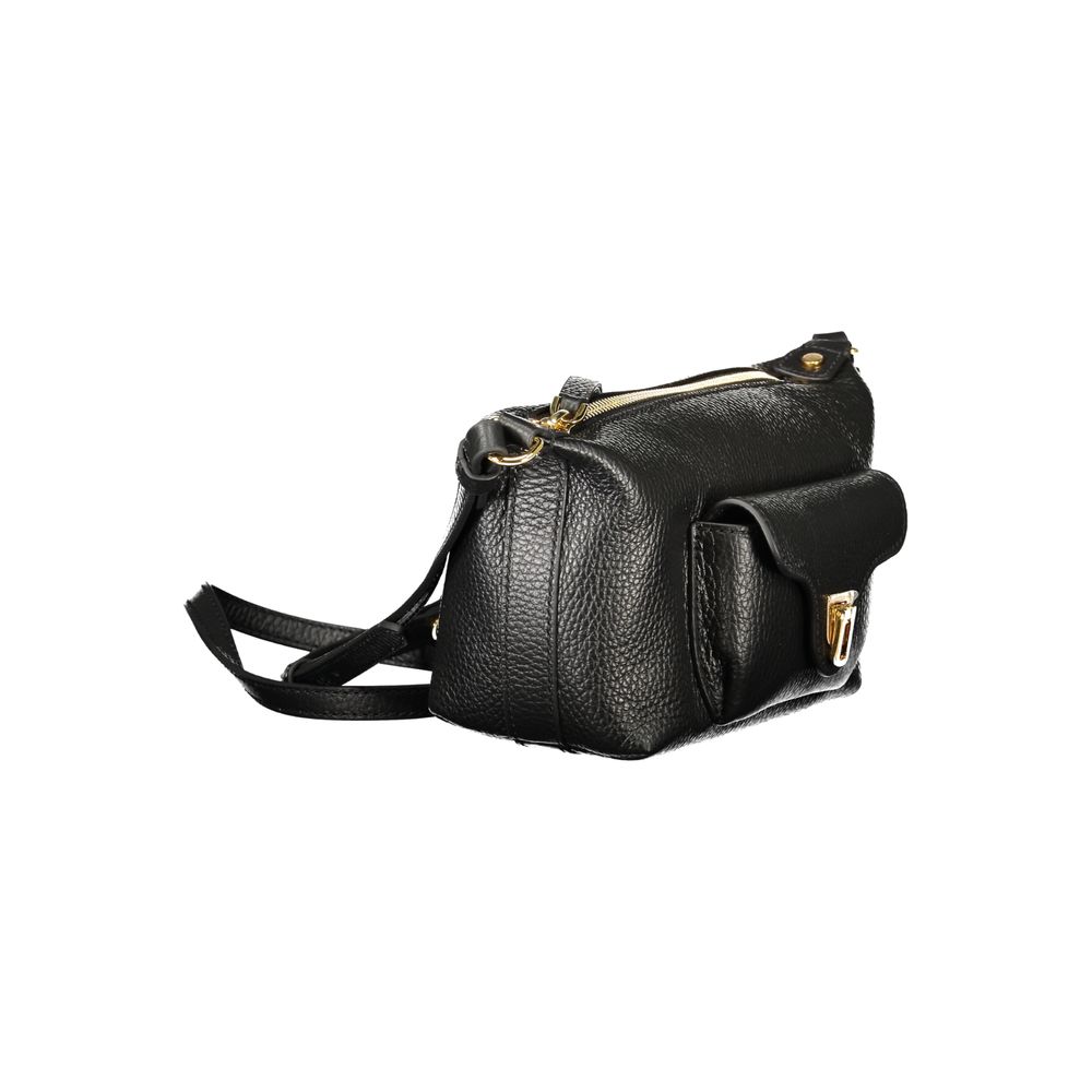 Black Leather Handbag