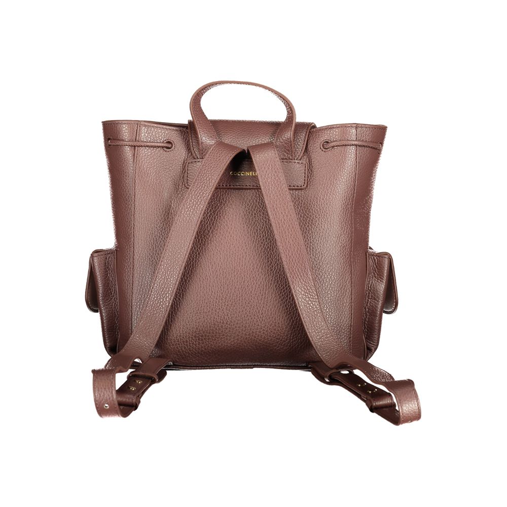 Brown Leather Women's Backpack