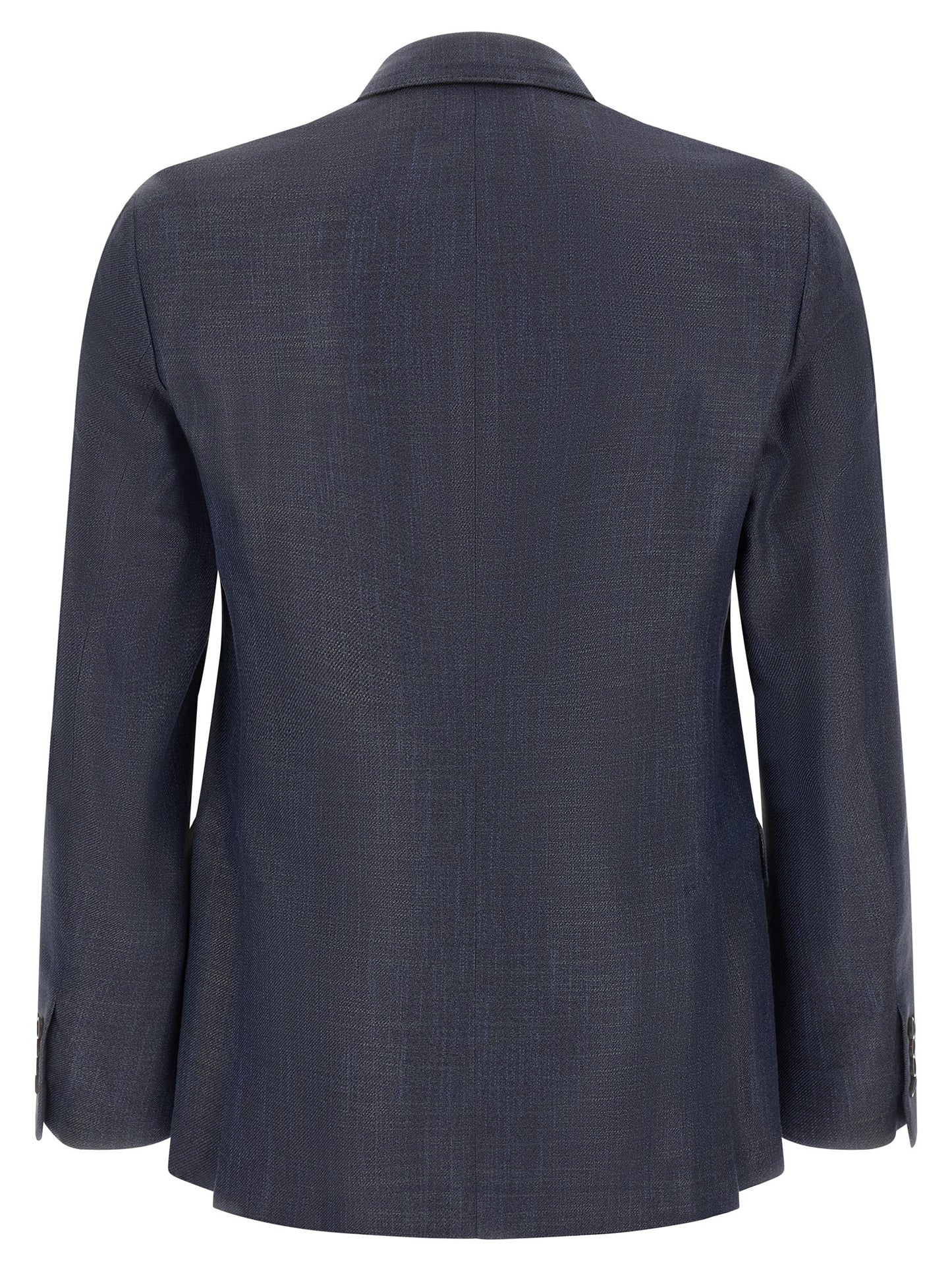 Blue Viscose Blazer