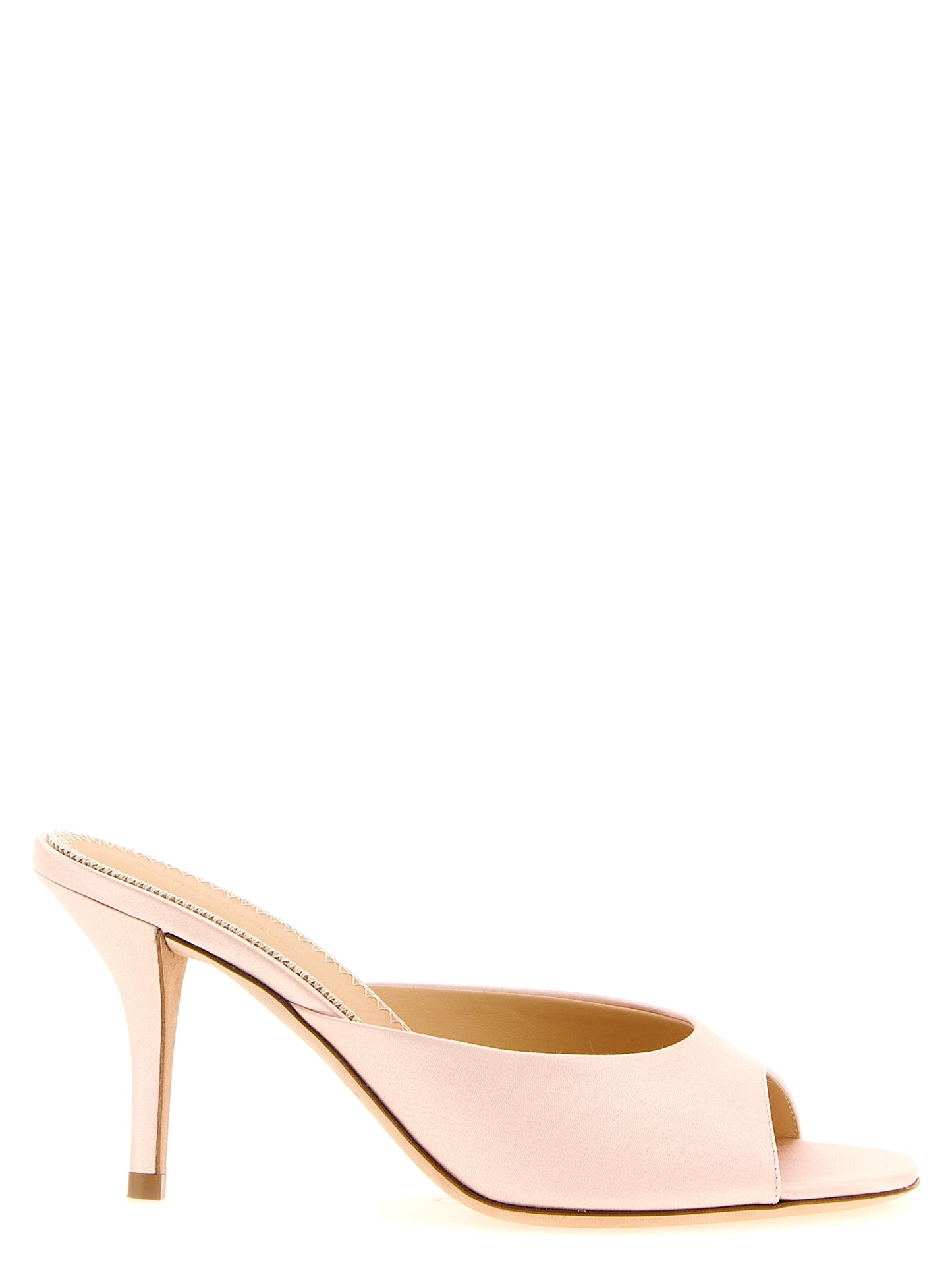 Multicolor Viscose Stiletto Heel Sandals