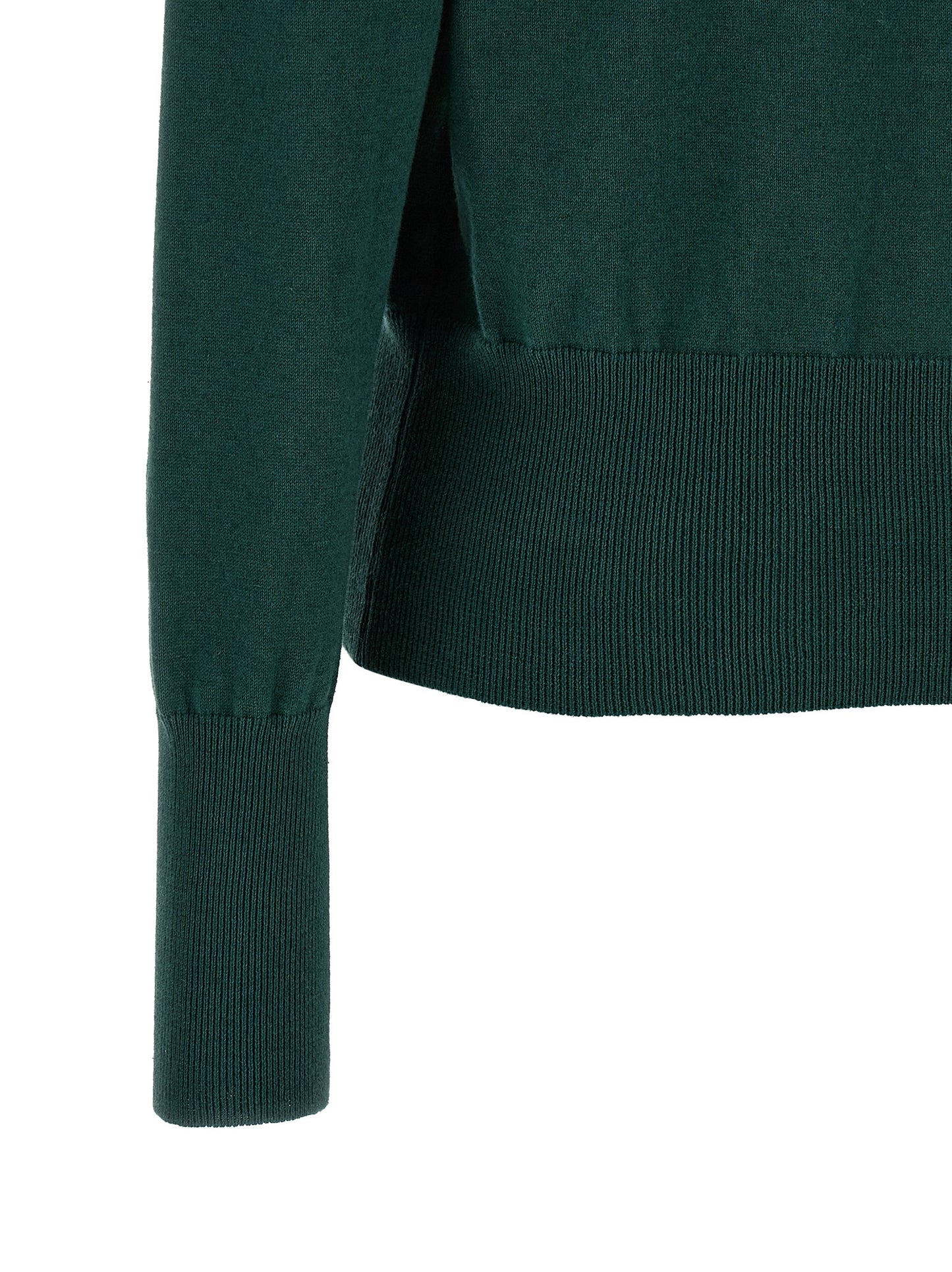 Bicolor Cotton Cardigan
