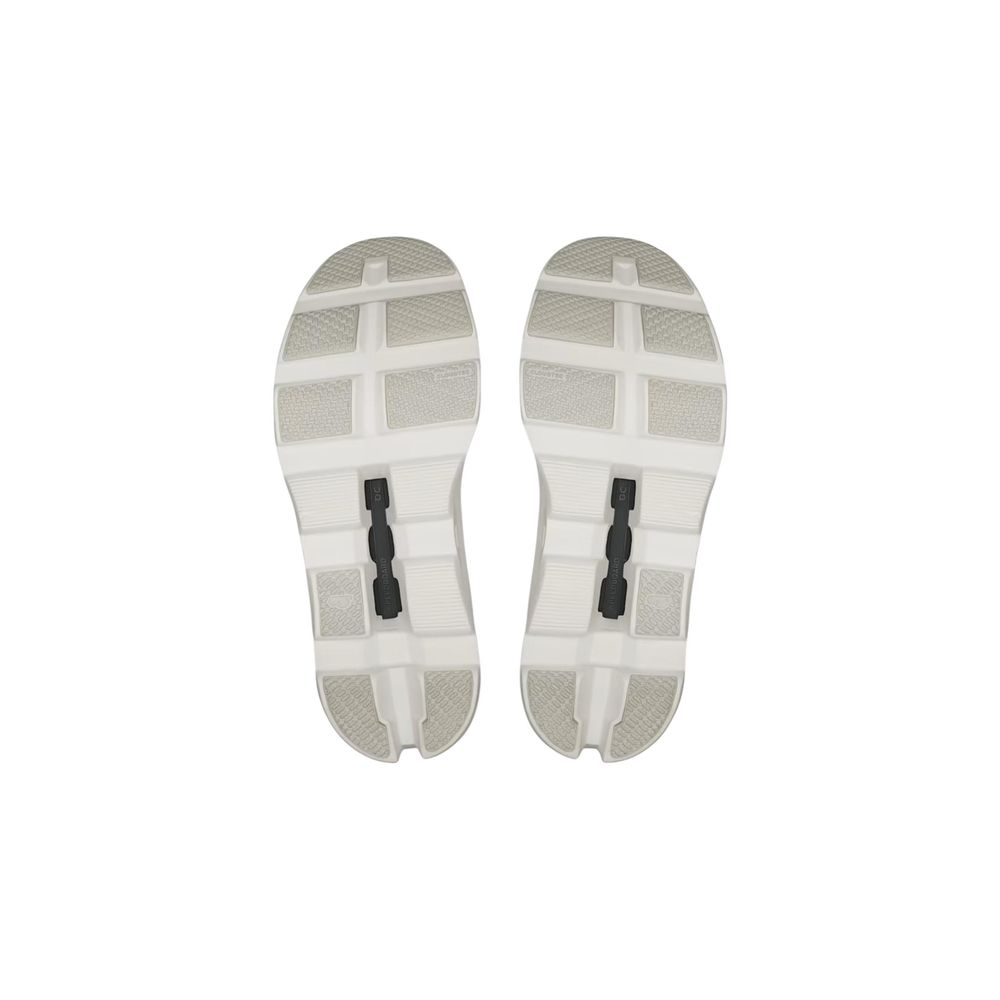 White Synthetic Athletic Sneakers