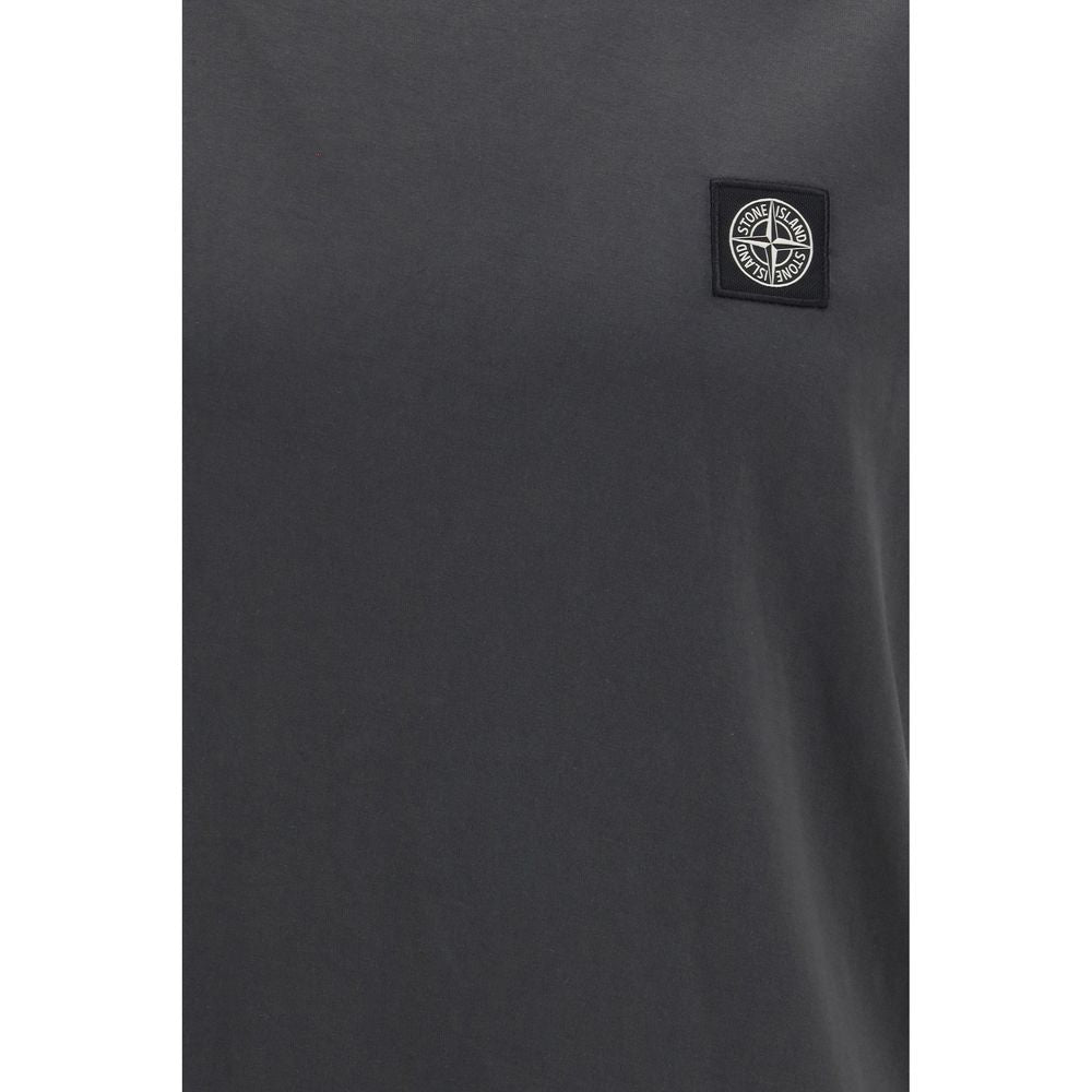 Gray Cotton T-Shirt