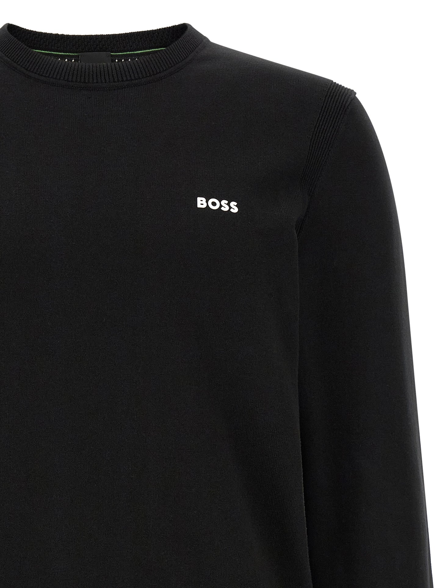 Black Cotton Cardigan