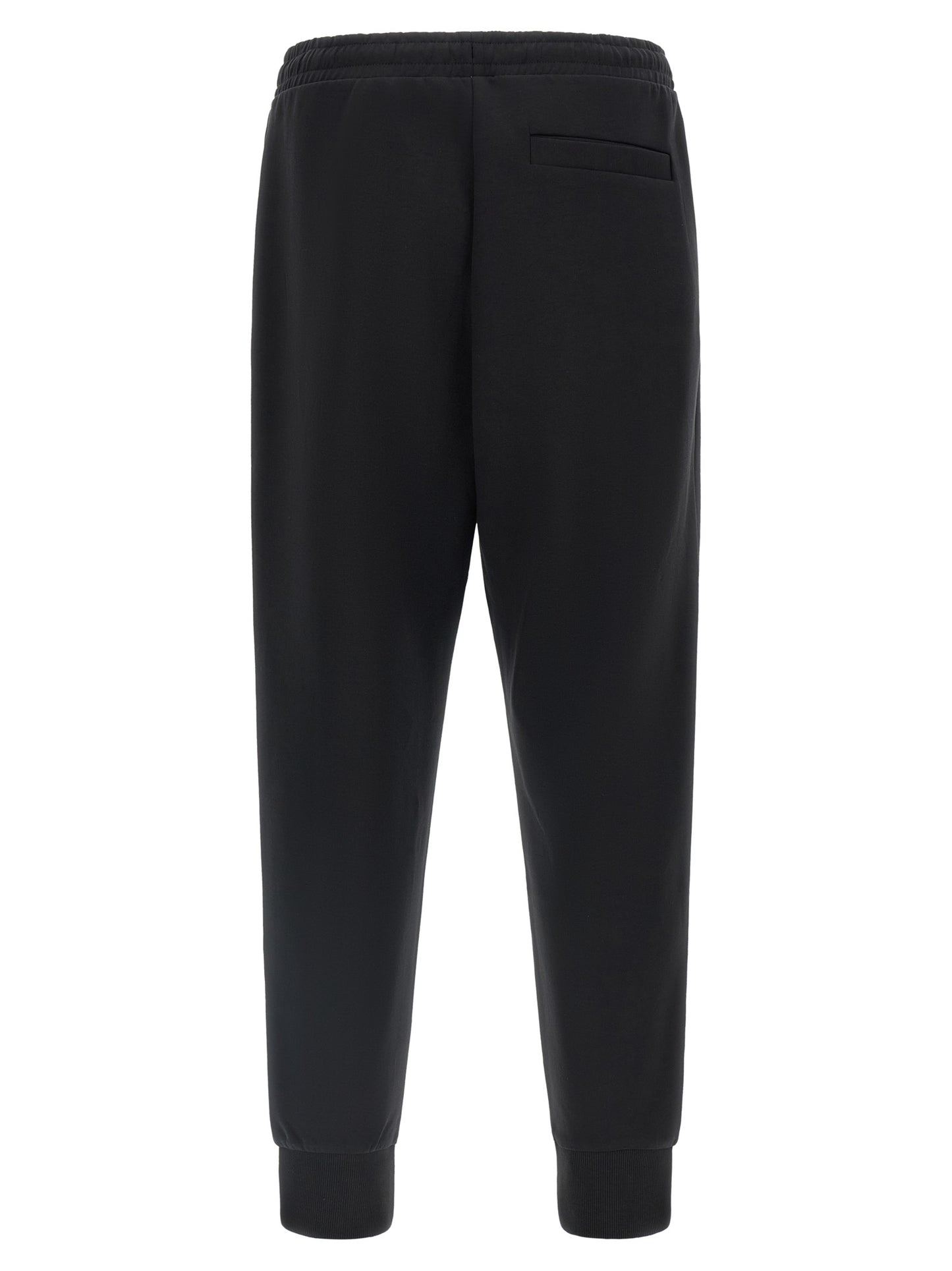 Black Cotton Joggers (Workout Pants)