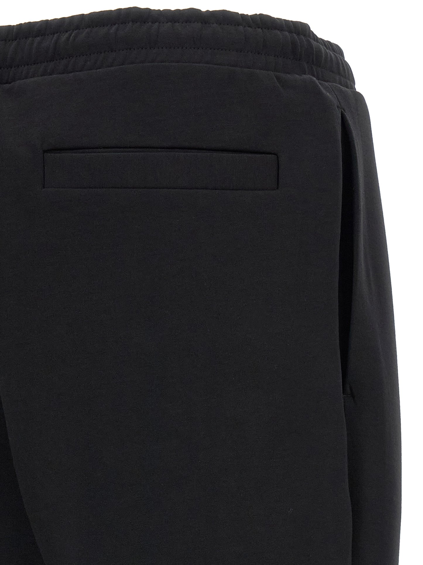 Black Cotton Joggers (Workout Pants)