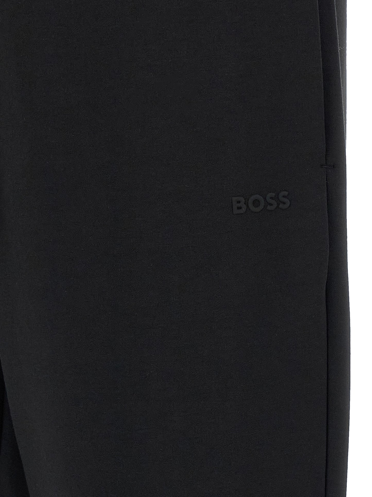 Black Cotton Joggers (Workout Pants)