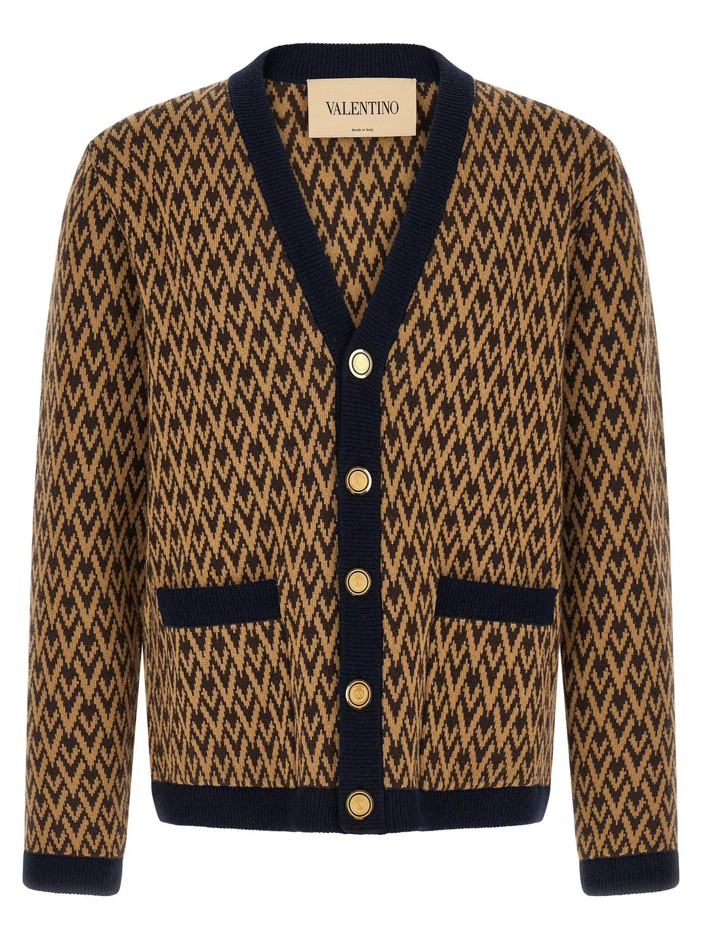 Multicolor Cashmere Cardigan