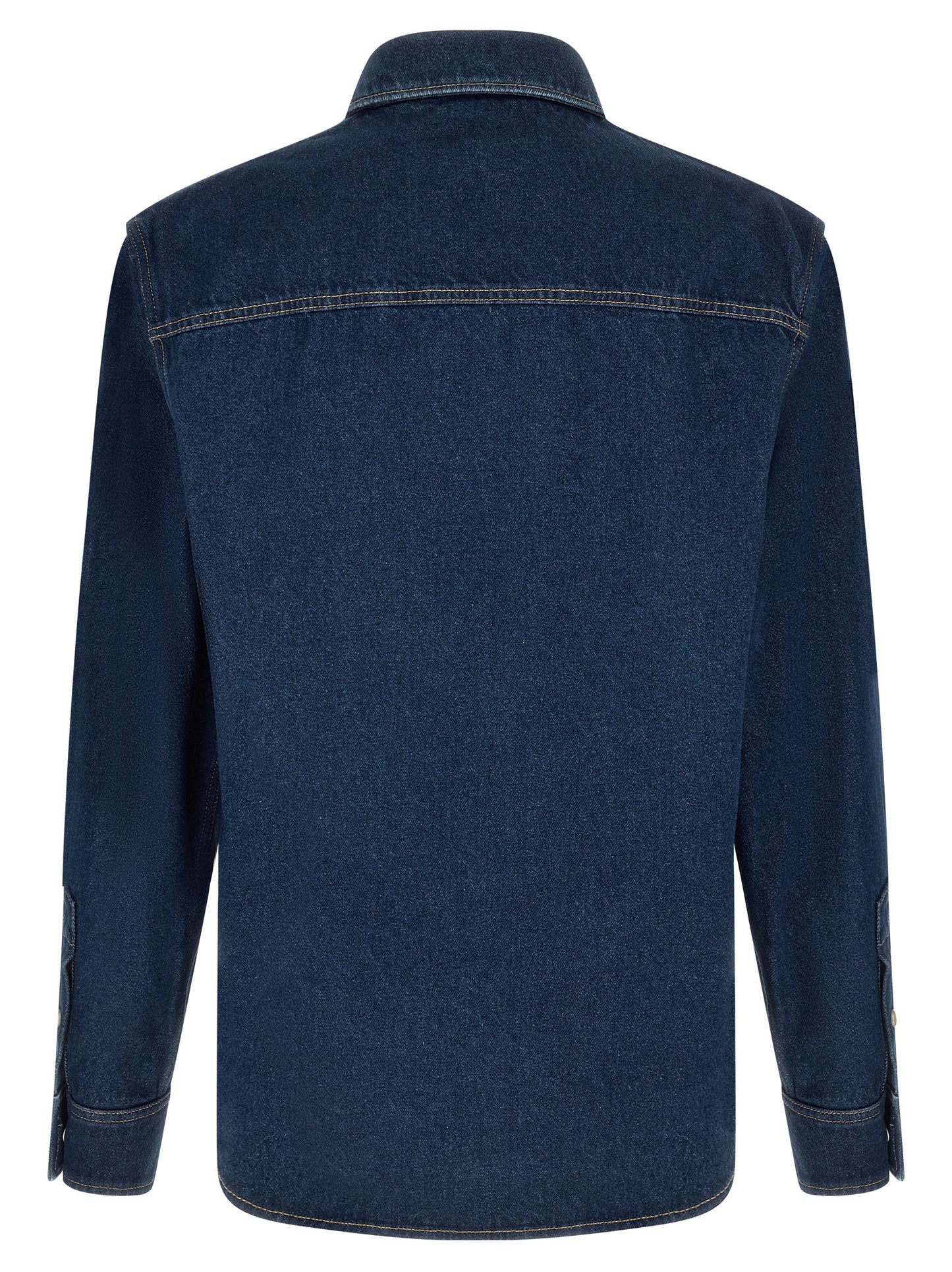 Blue Cotton Blouse