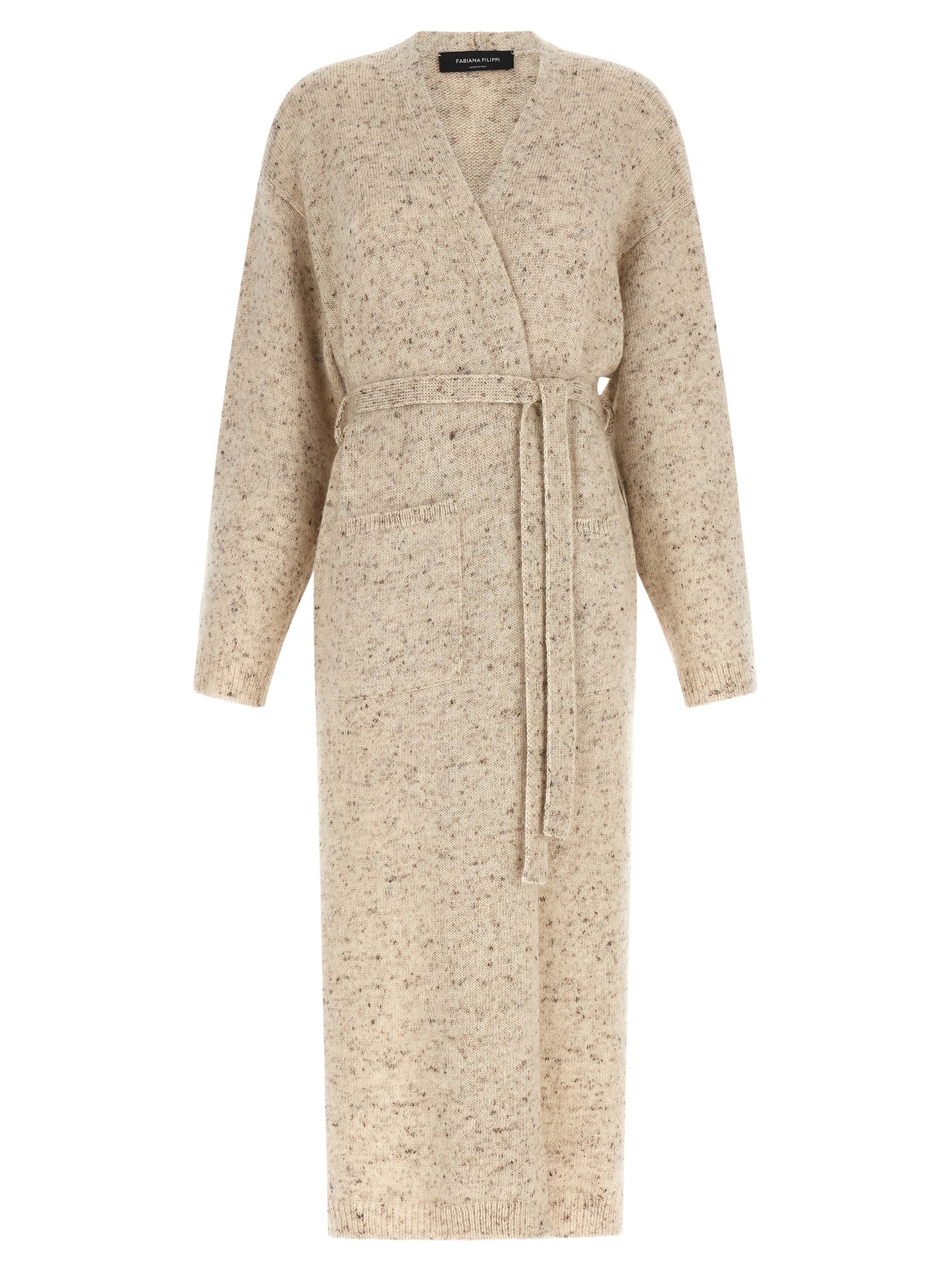Beige Wool Cardigan