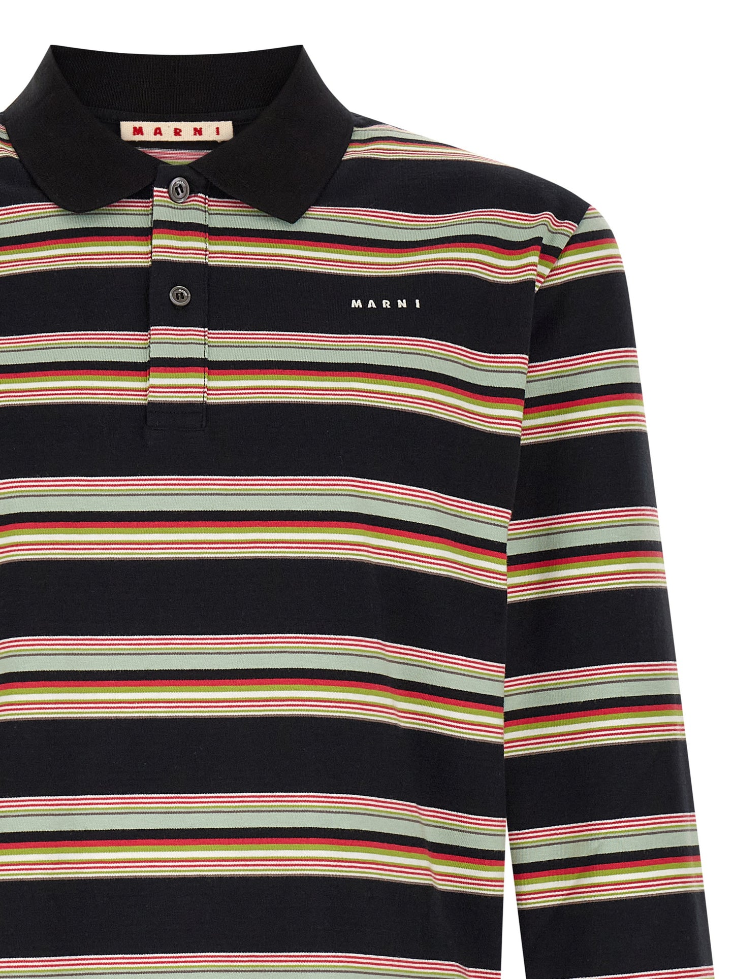 Multicolor Cotton Polo Shirt