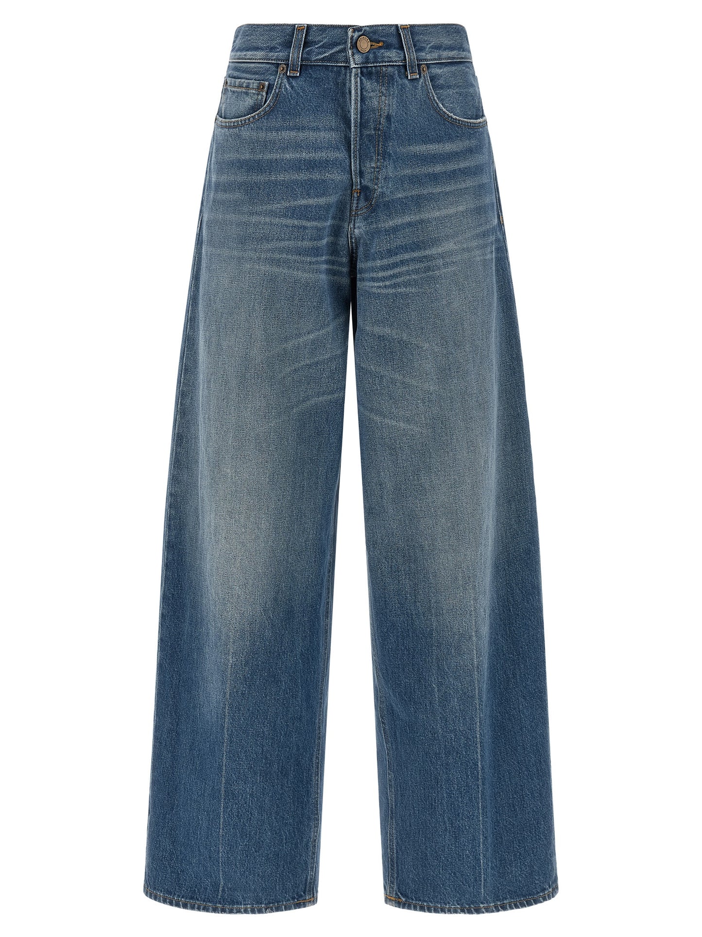 Blue Cotton Jeans Denim