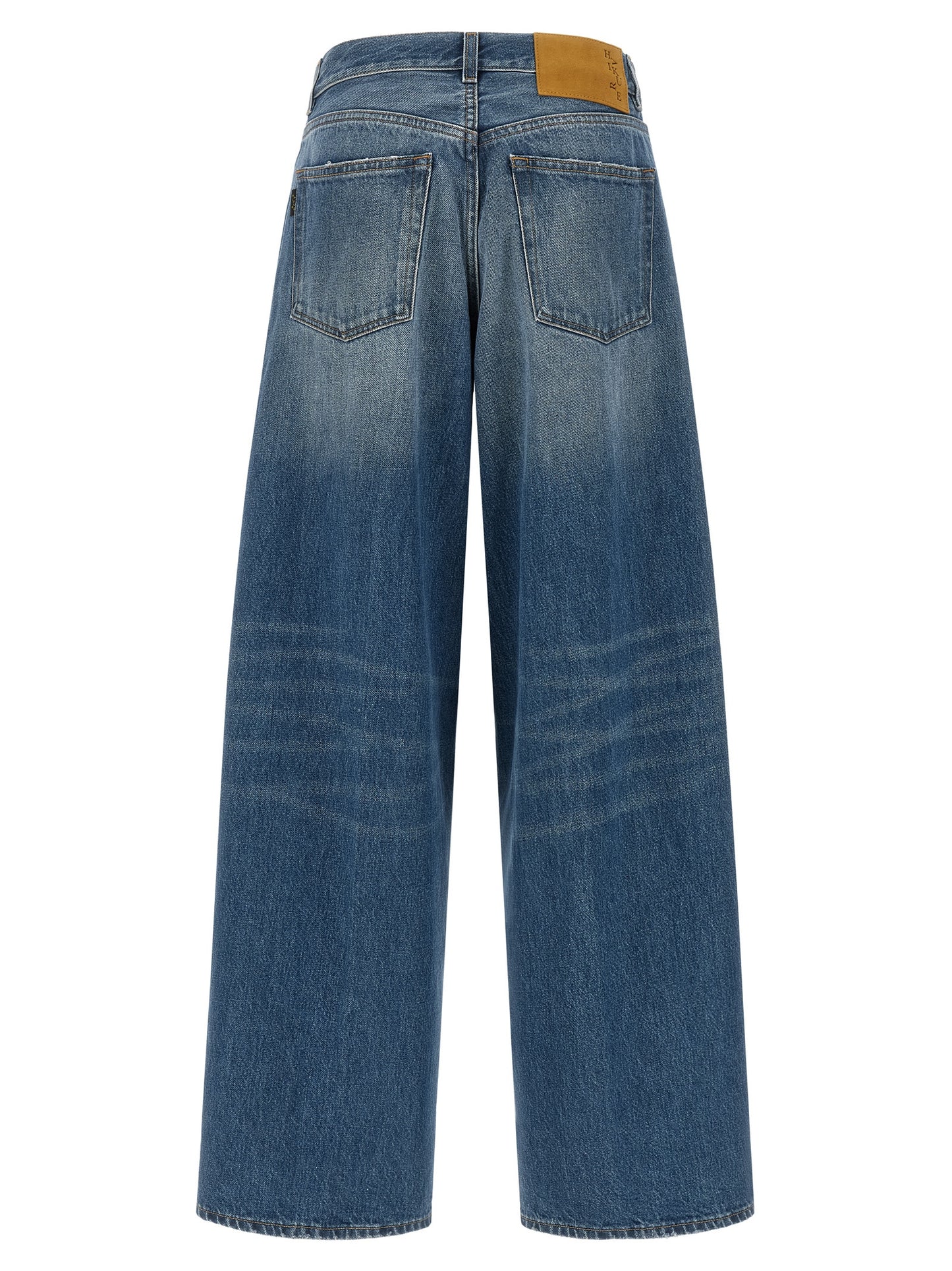 Blue Cotton Jeans Denim