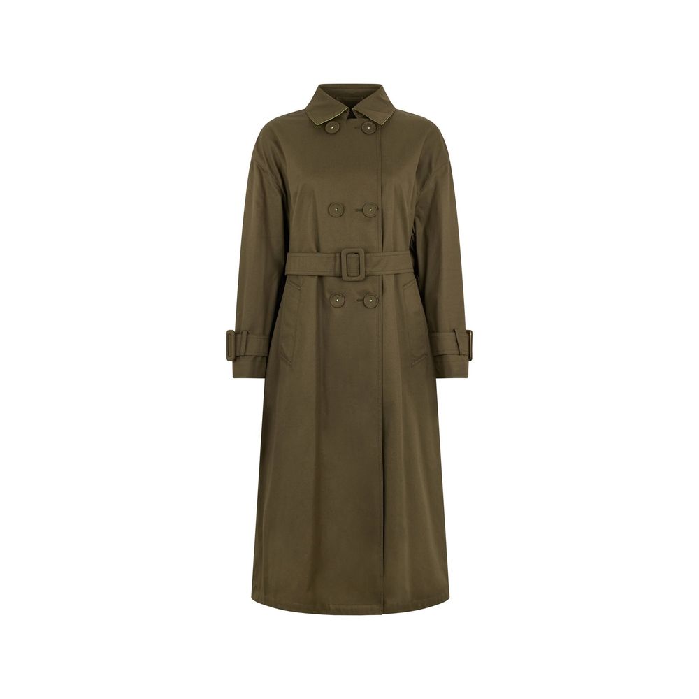 Bicolor Cotton Coat