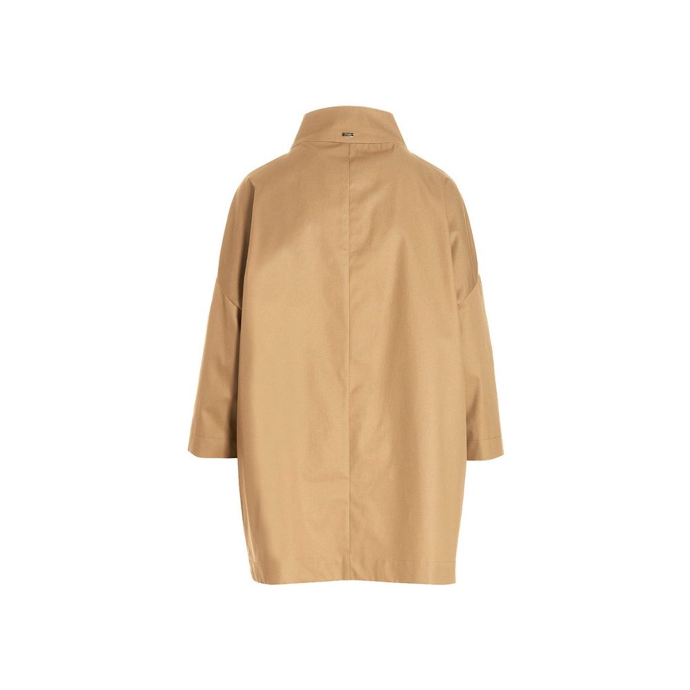 Brown Cotton Coat