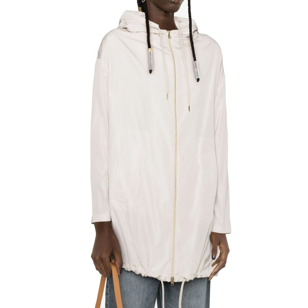 Multicolor Polyester Coat